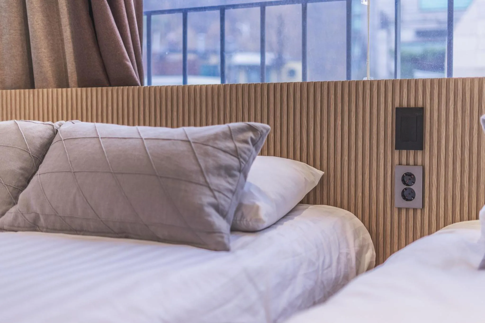 Bed in Myeongdong Artmonstay