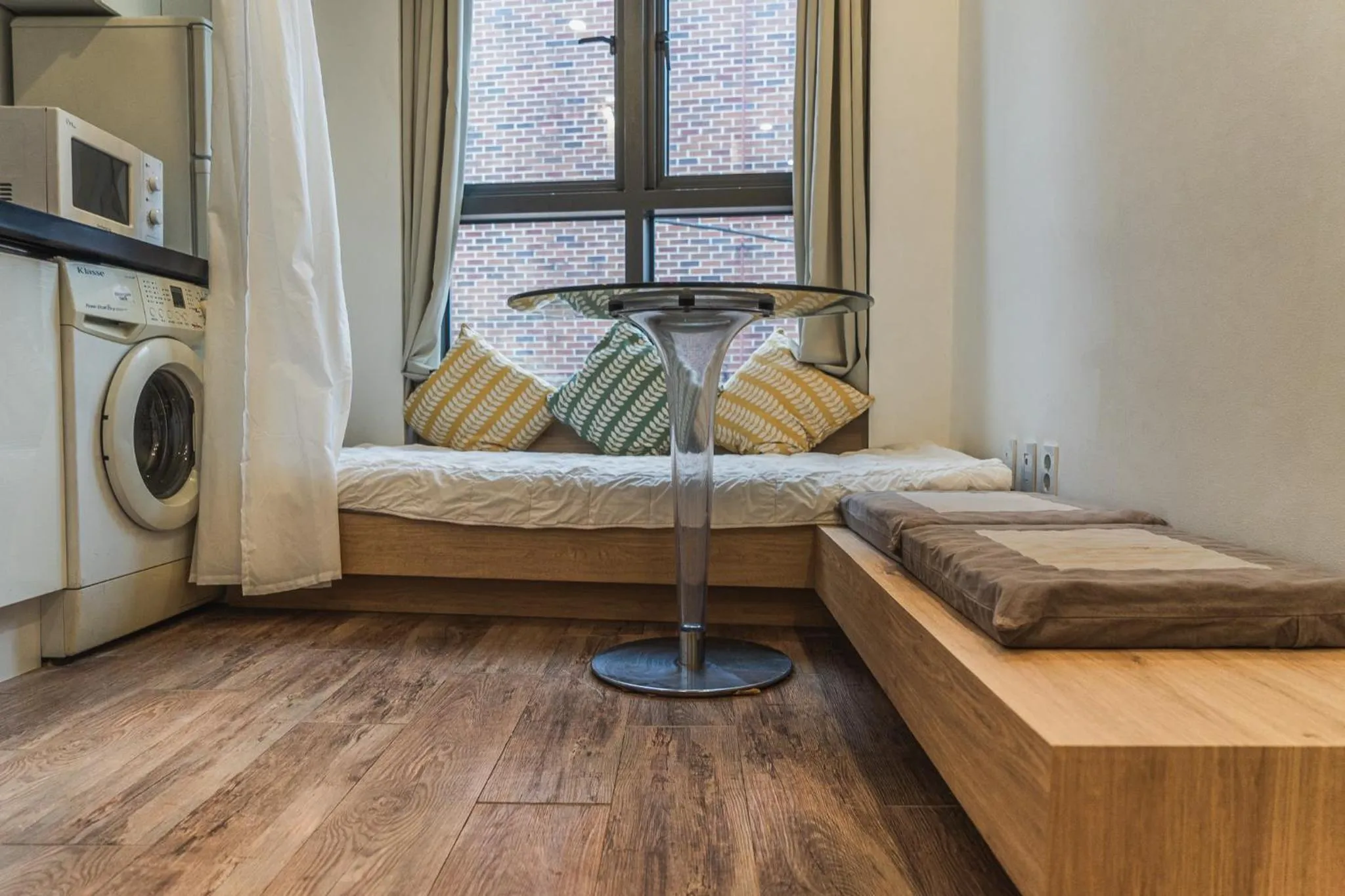 Bed in Myeongdong Artmonstay