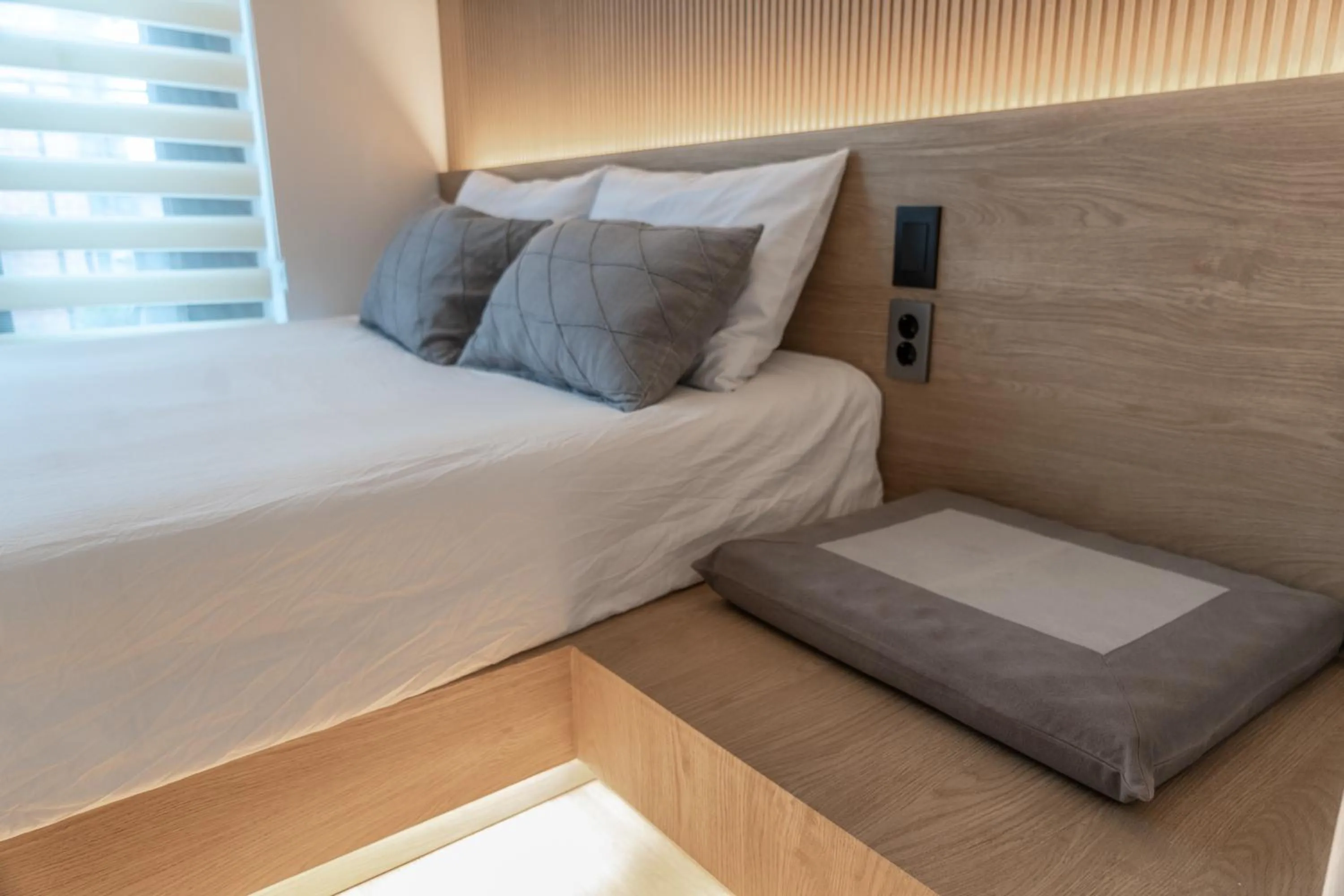 Bed in Myeongdong Artmonstay