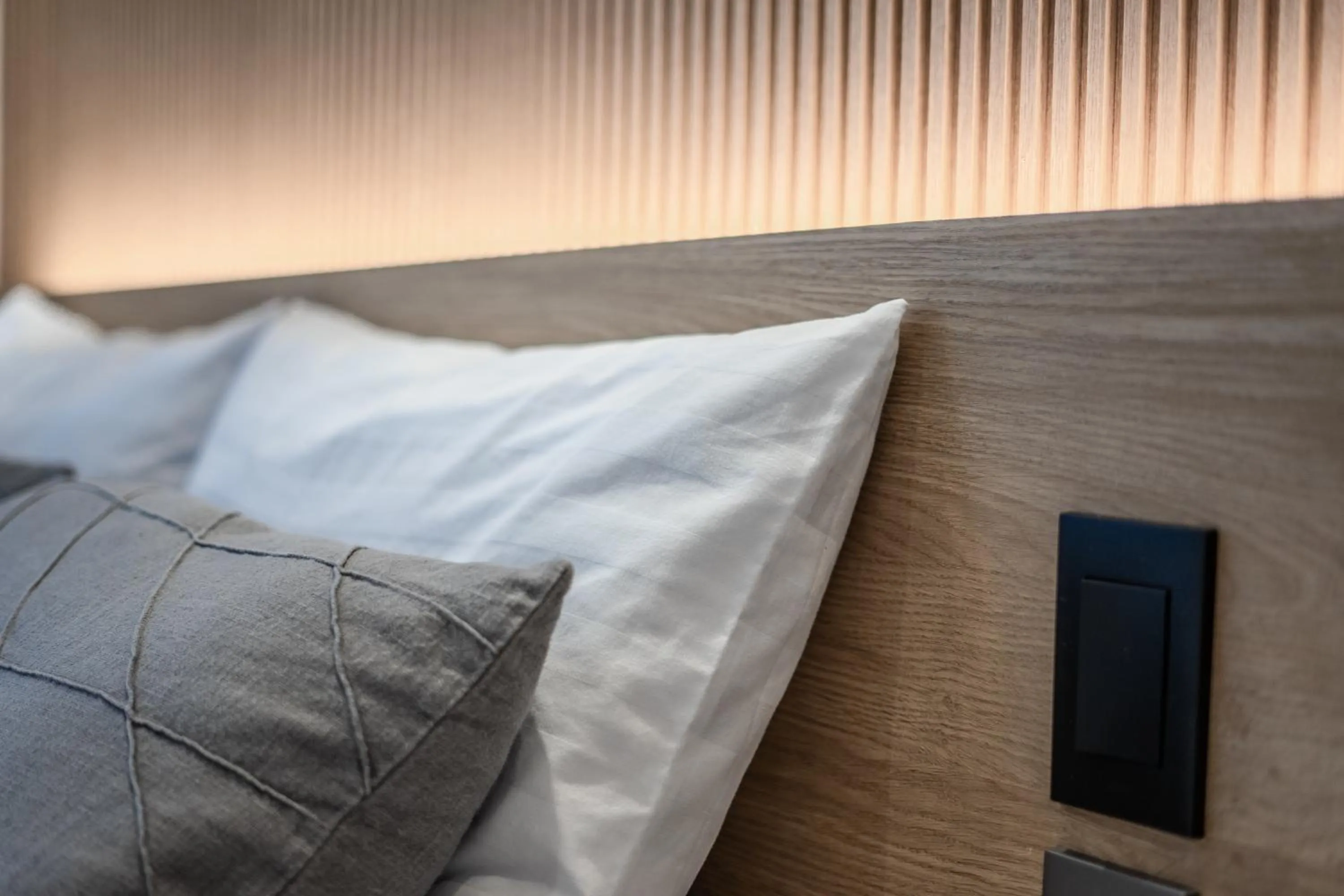 Bed in Myeongdong Artmonstay