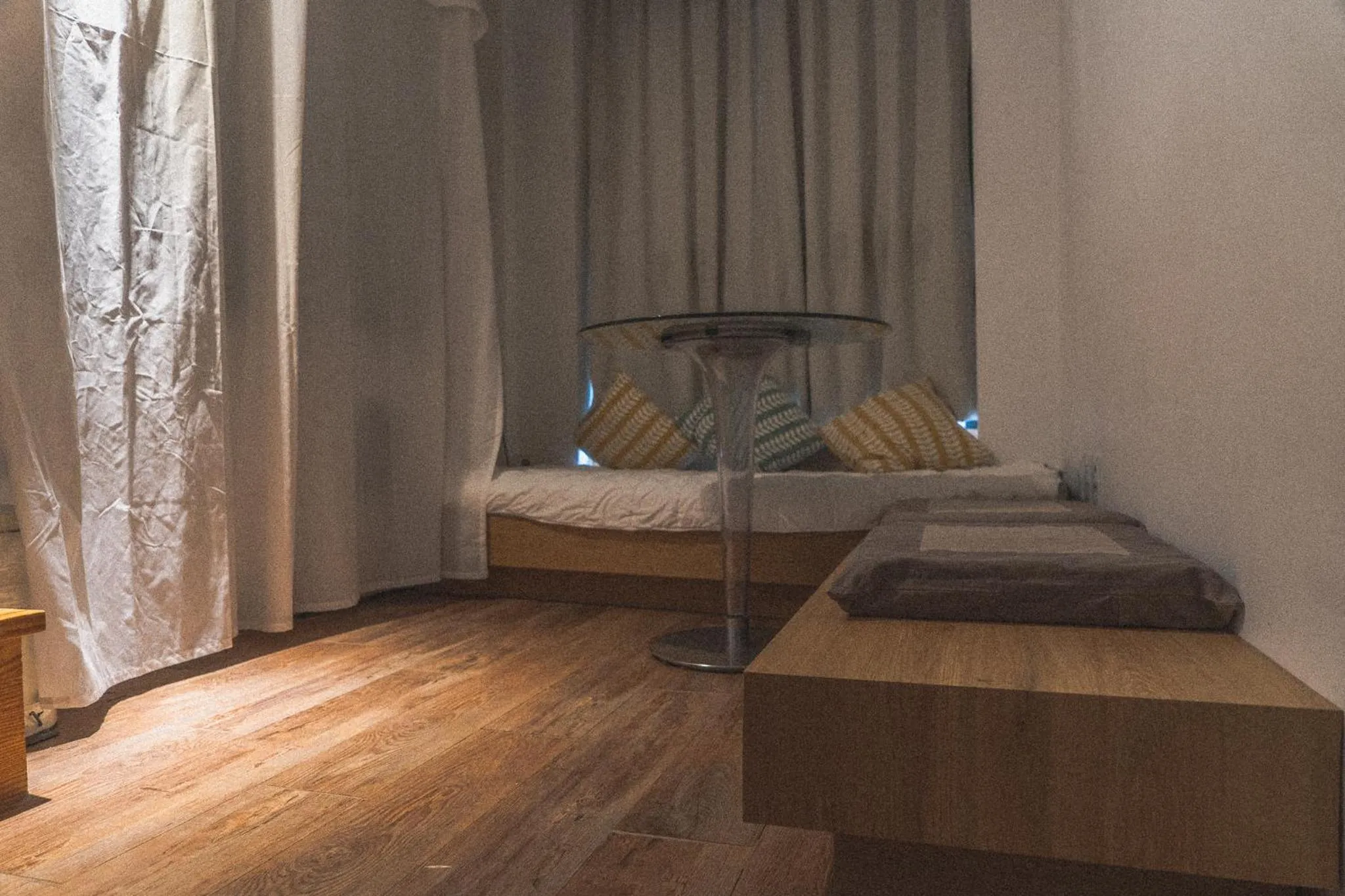 Bed in Myeongdong Artmonstay