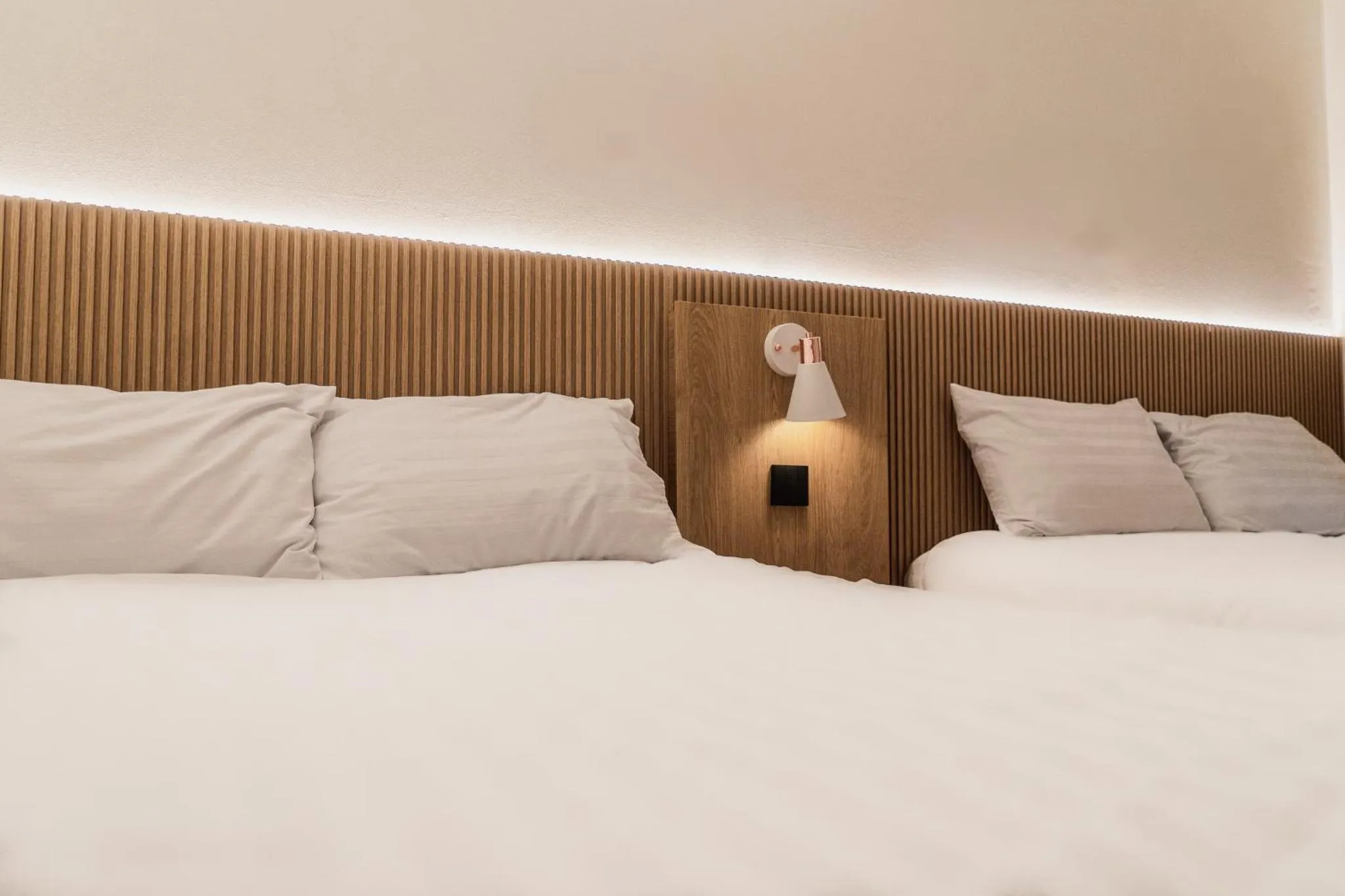 Bed in Myeongdong Artmonstay