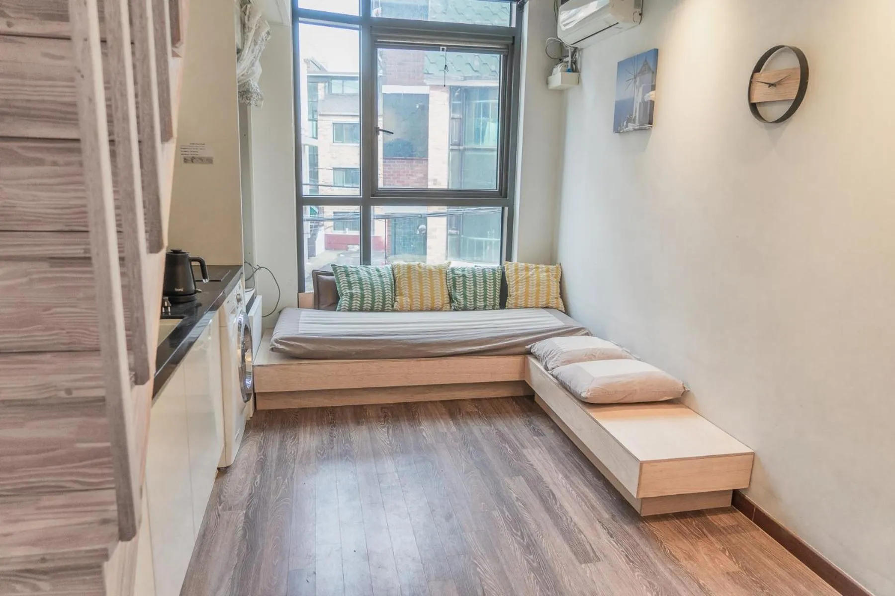 Bed in Myeongdong Artmonstay