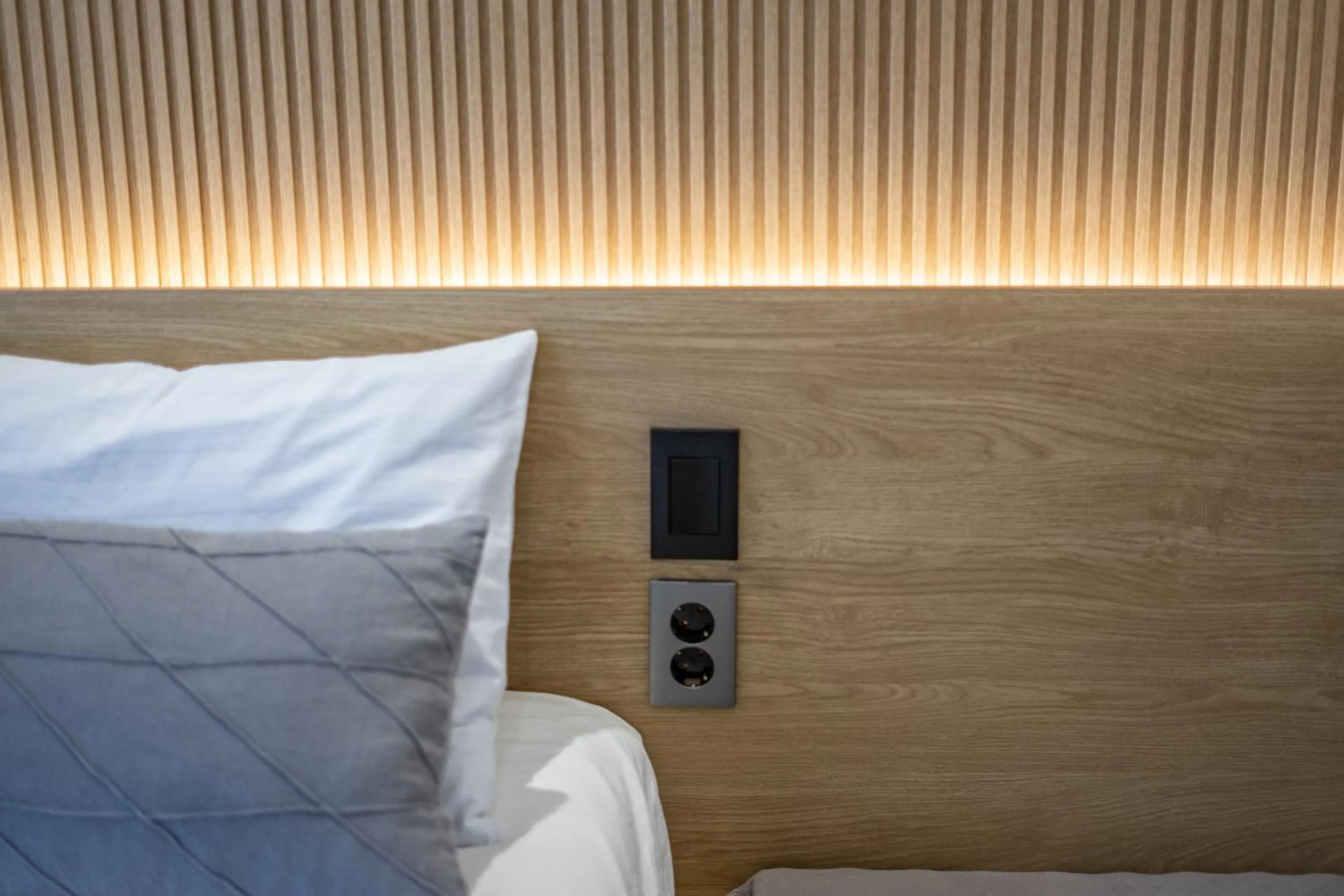 Bed in Myeongdong Artmonstay