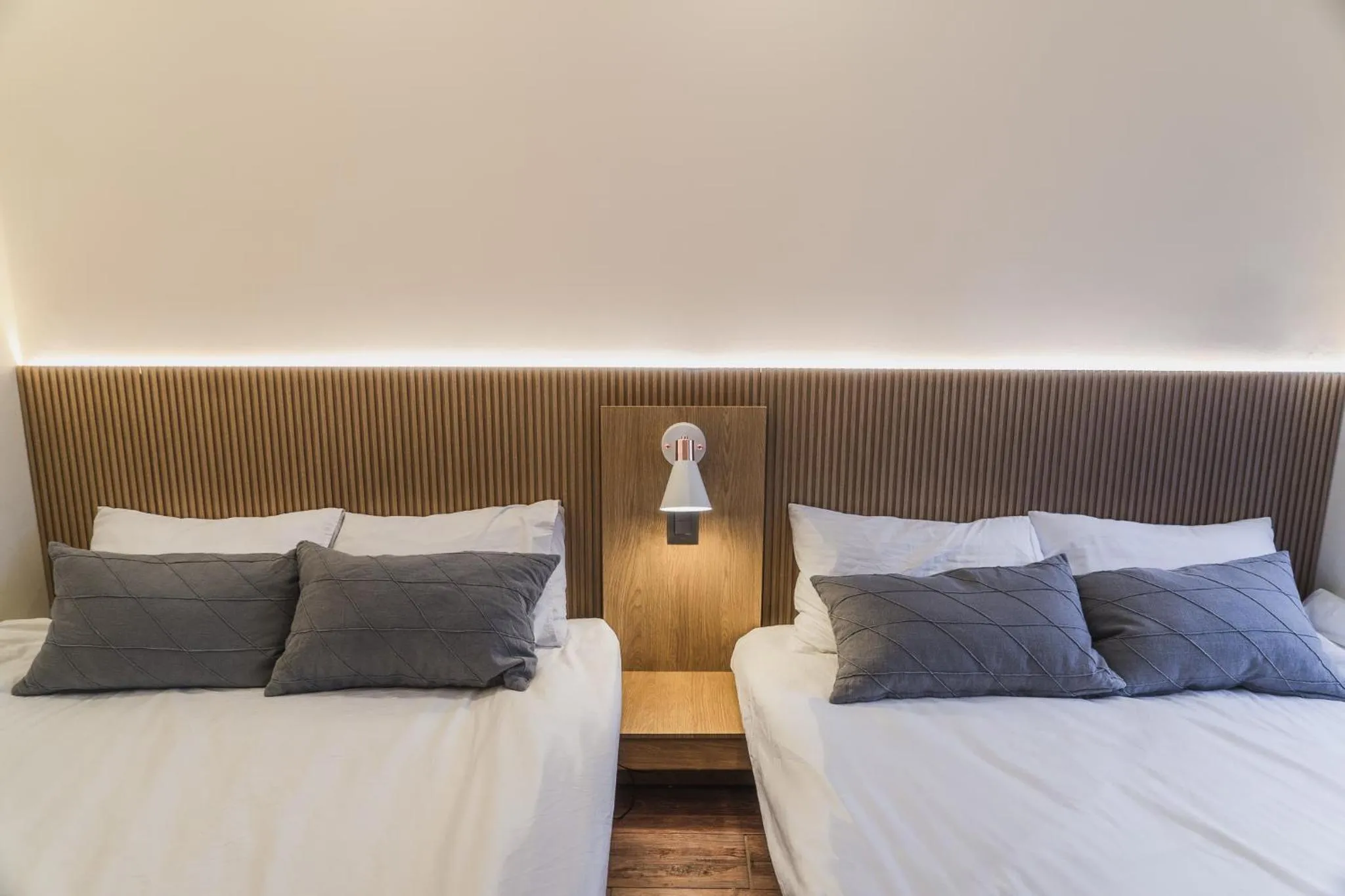 Bed in Myeongdong Artmonstay
