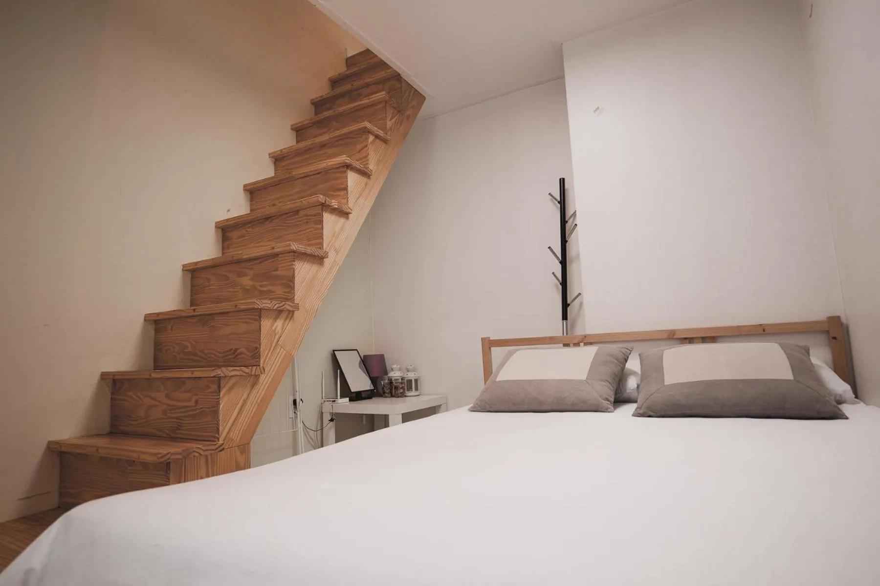 Bed in Myeongdong Artmonstay