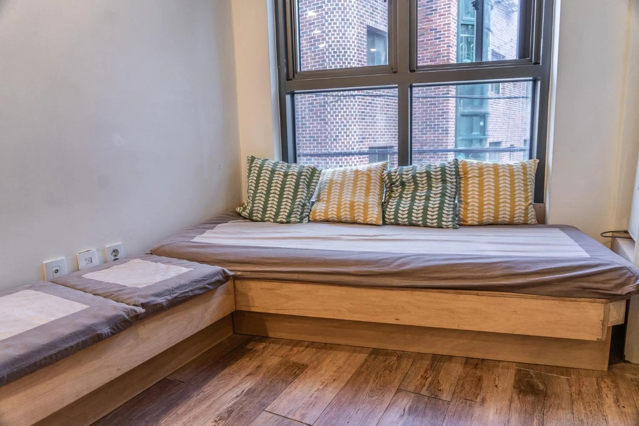 Bed in Myeongdong Artmonstay