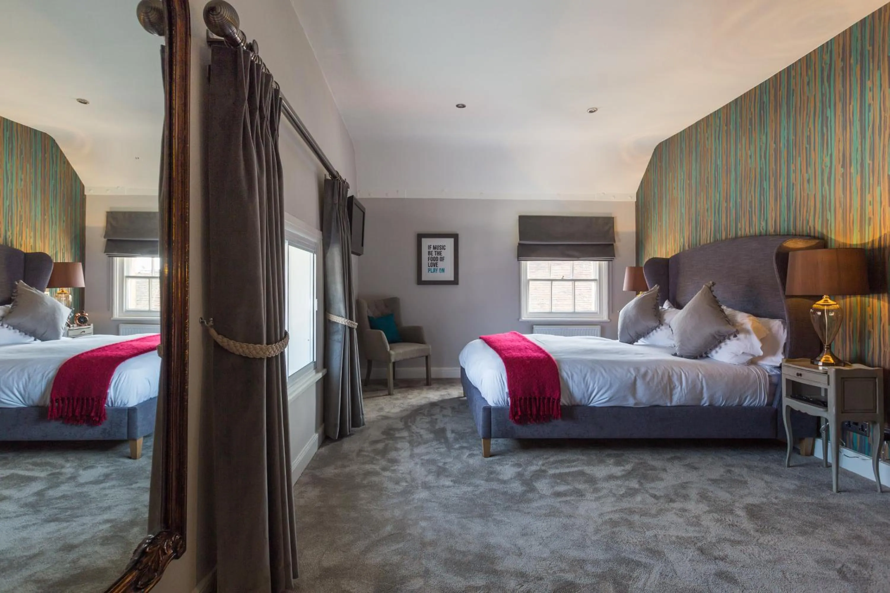 Bedroom, Bed in The Stratford Townhouse