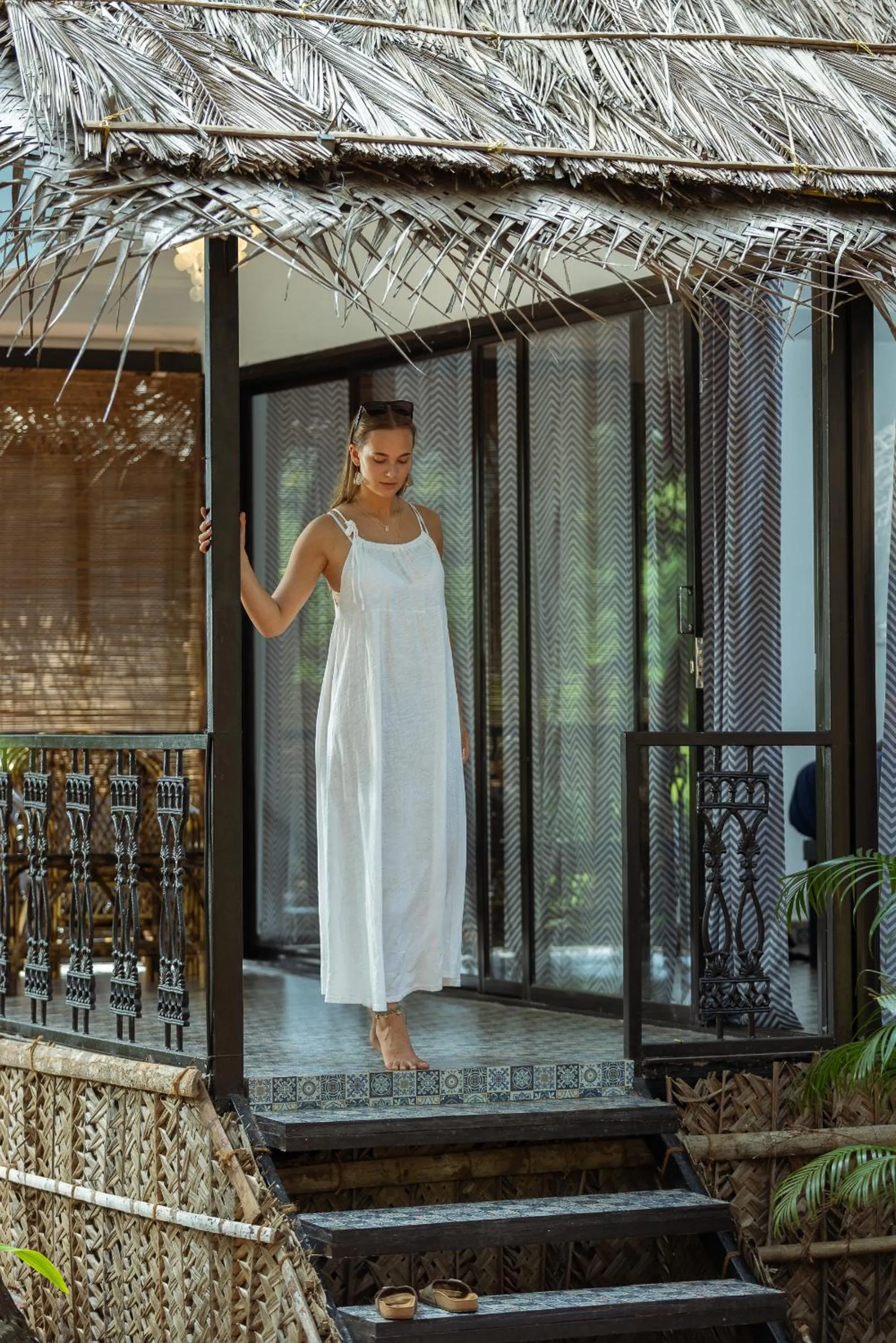 Balcony/Terrace in Palm Trees Ayurvedic Heritage