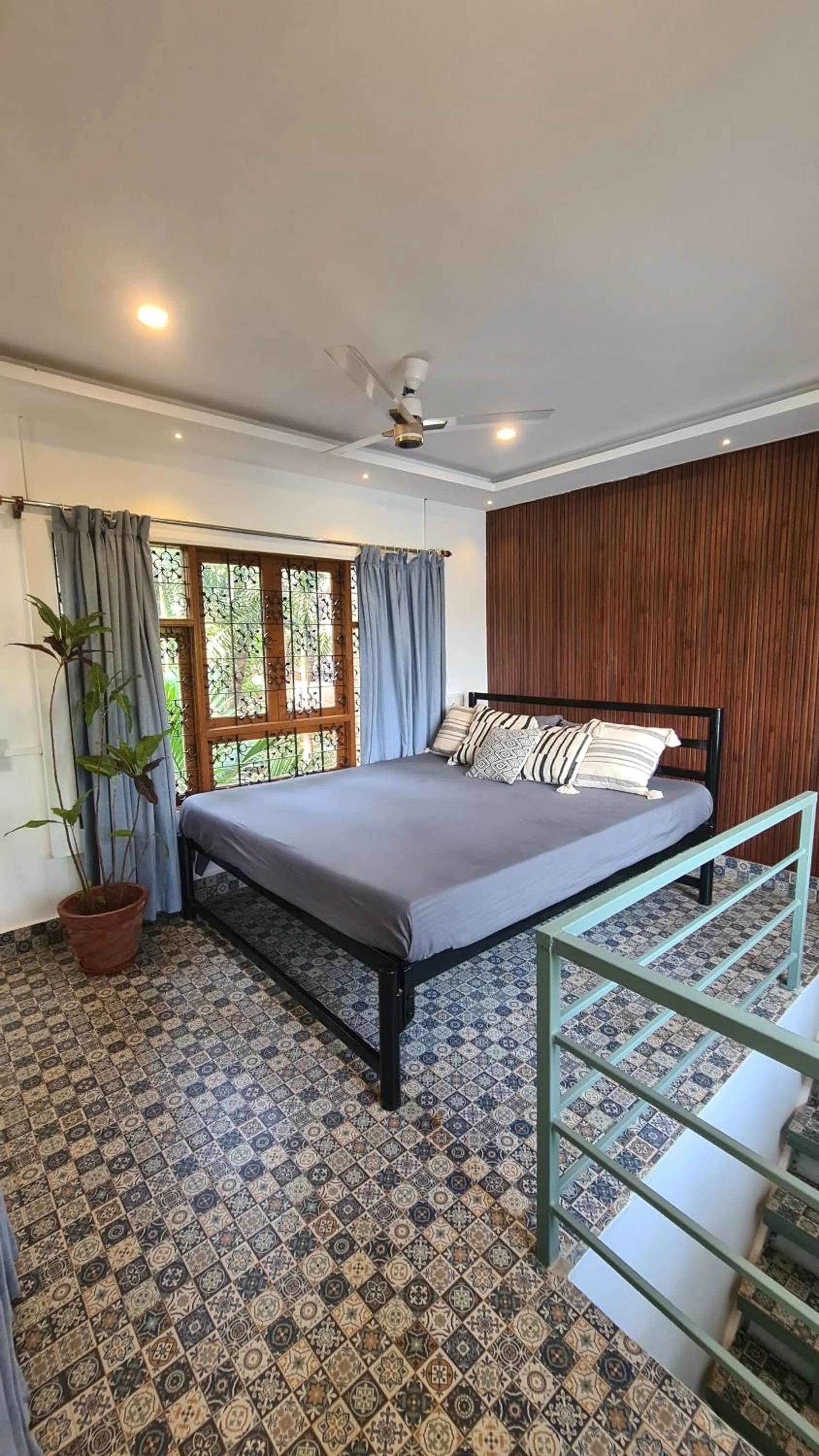 Bedroom, Bed in Palm Trees Ayurvedic Heritage