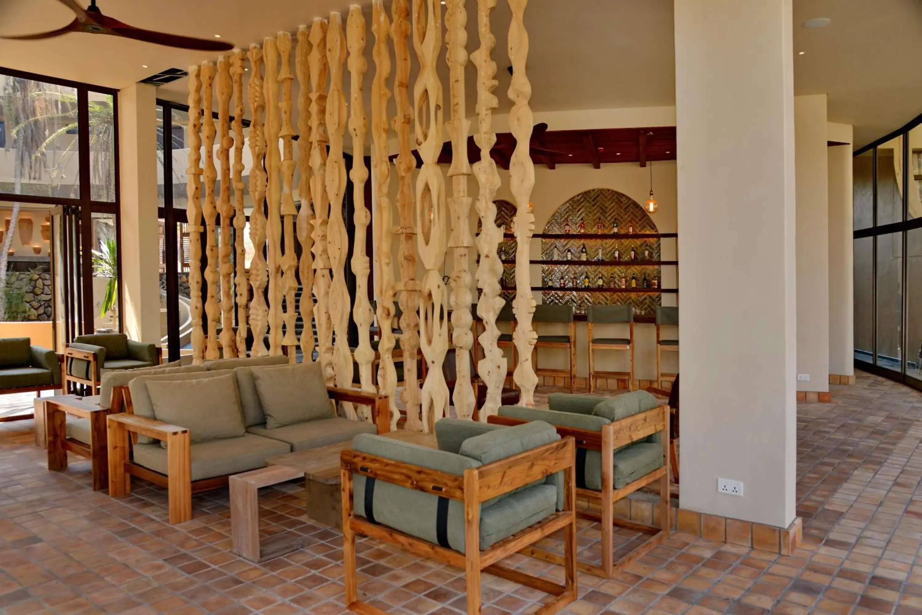Lounge or bar in Hwange Safari Lodge Lounge or bar in Hwange Safari Lodge