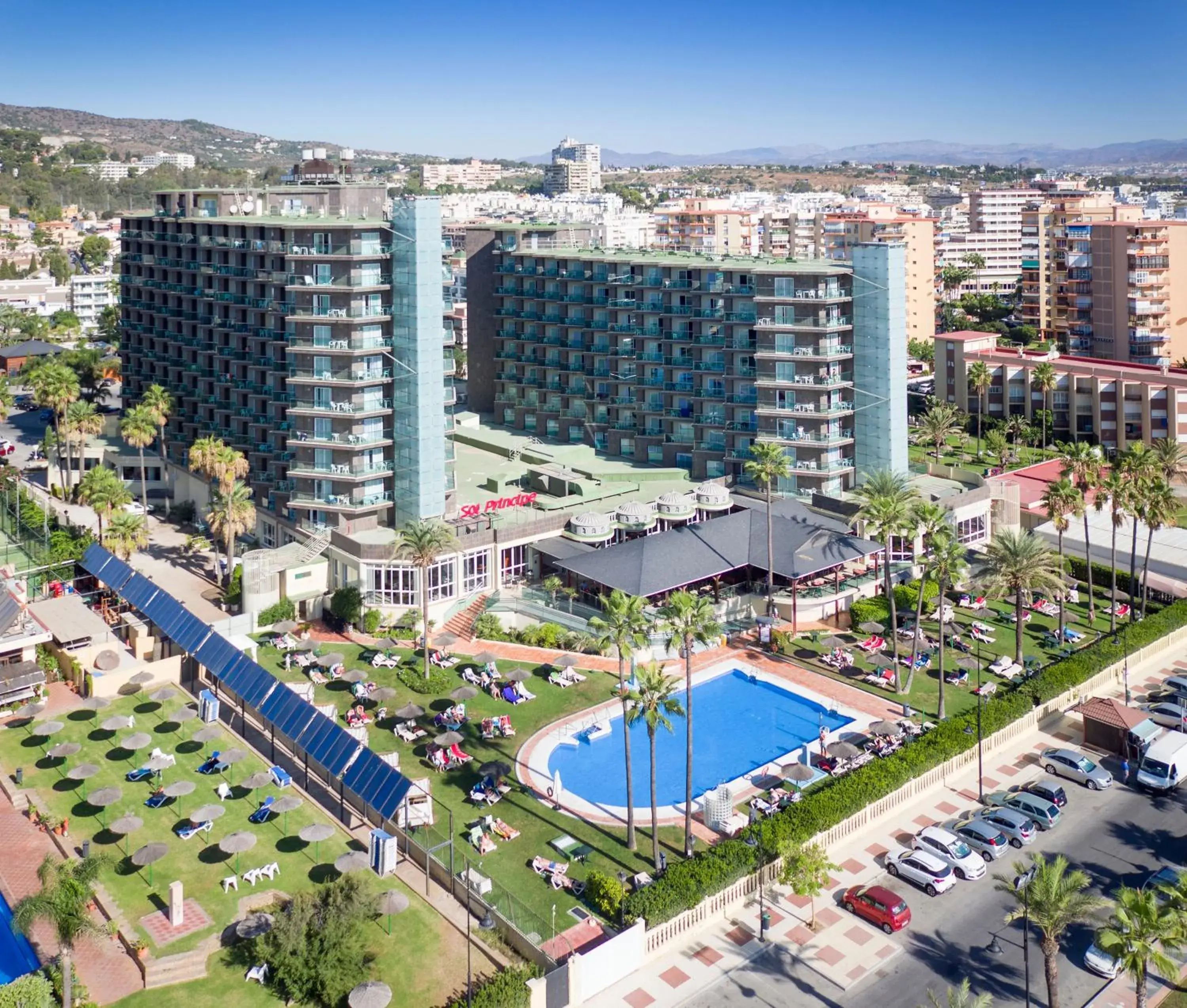 Bird's eye view in Sol Principe Bird's eye view in Sol Principe