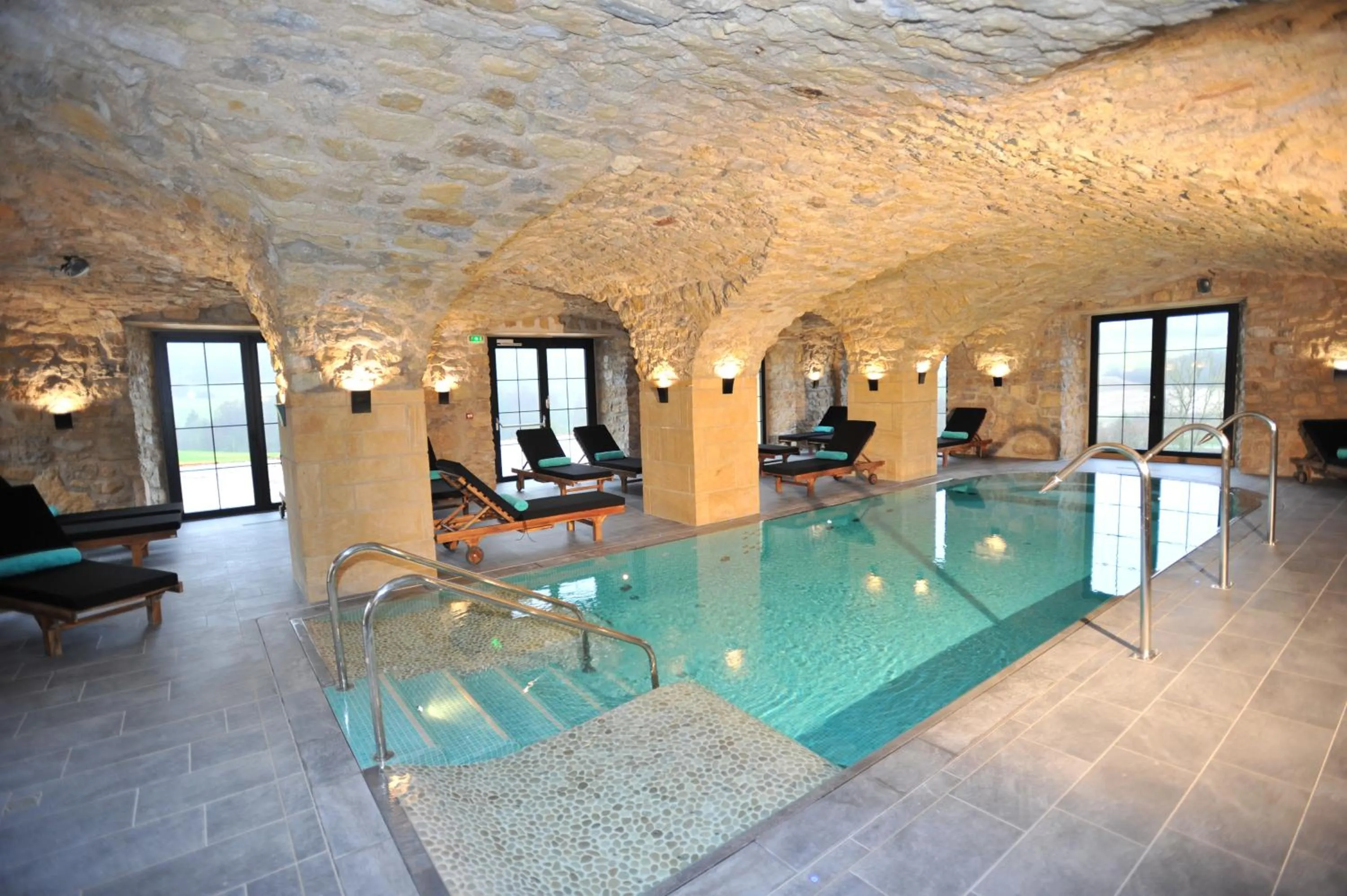 Spa and wellness centre/facilities in Domaine de la Klauss & Spa, Restaurant Gastronomique Le K
