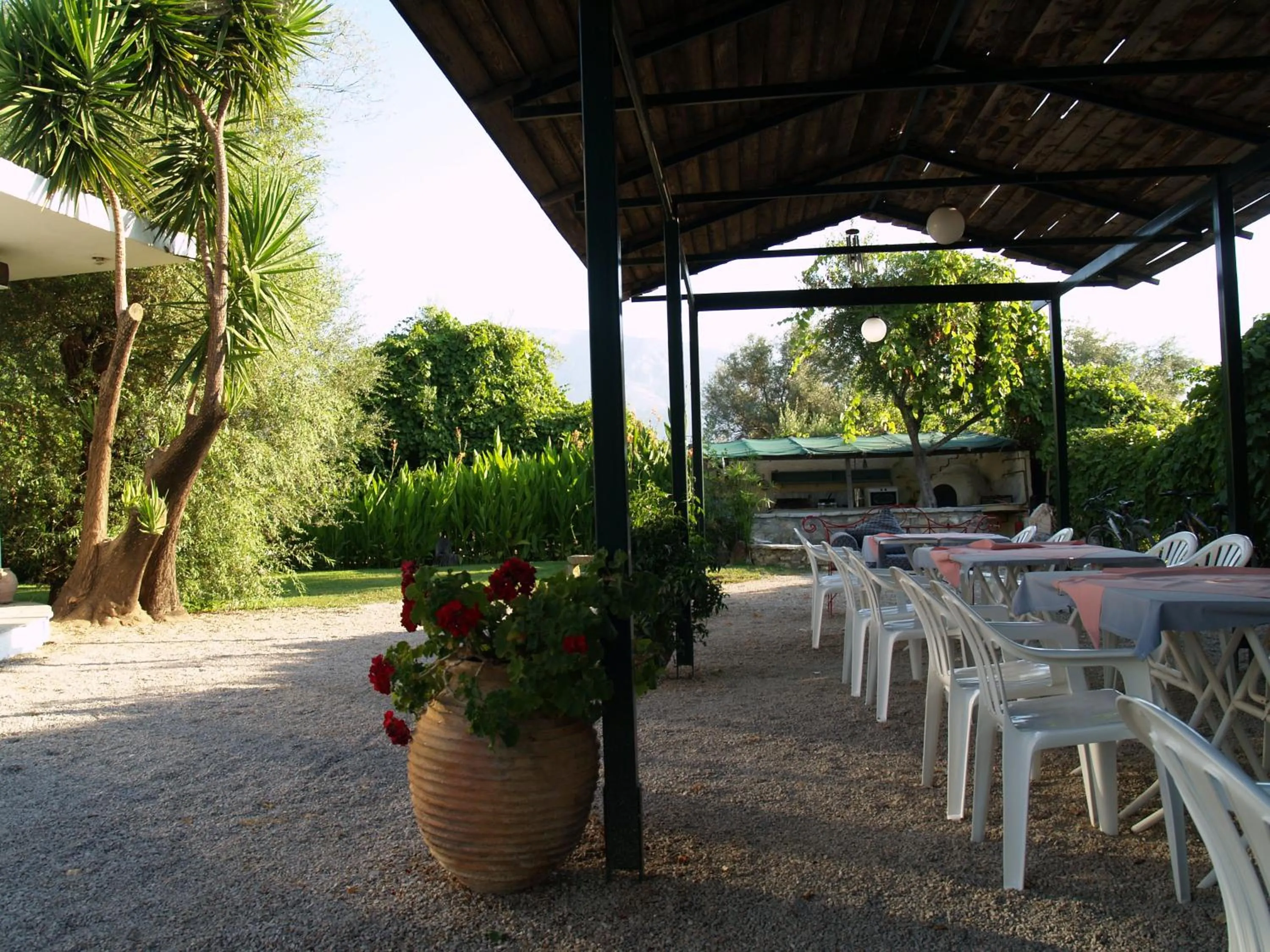 Patio in Hotel Cavo Mytikas