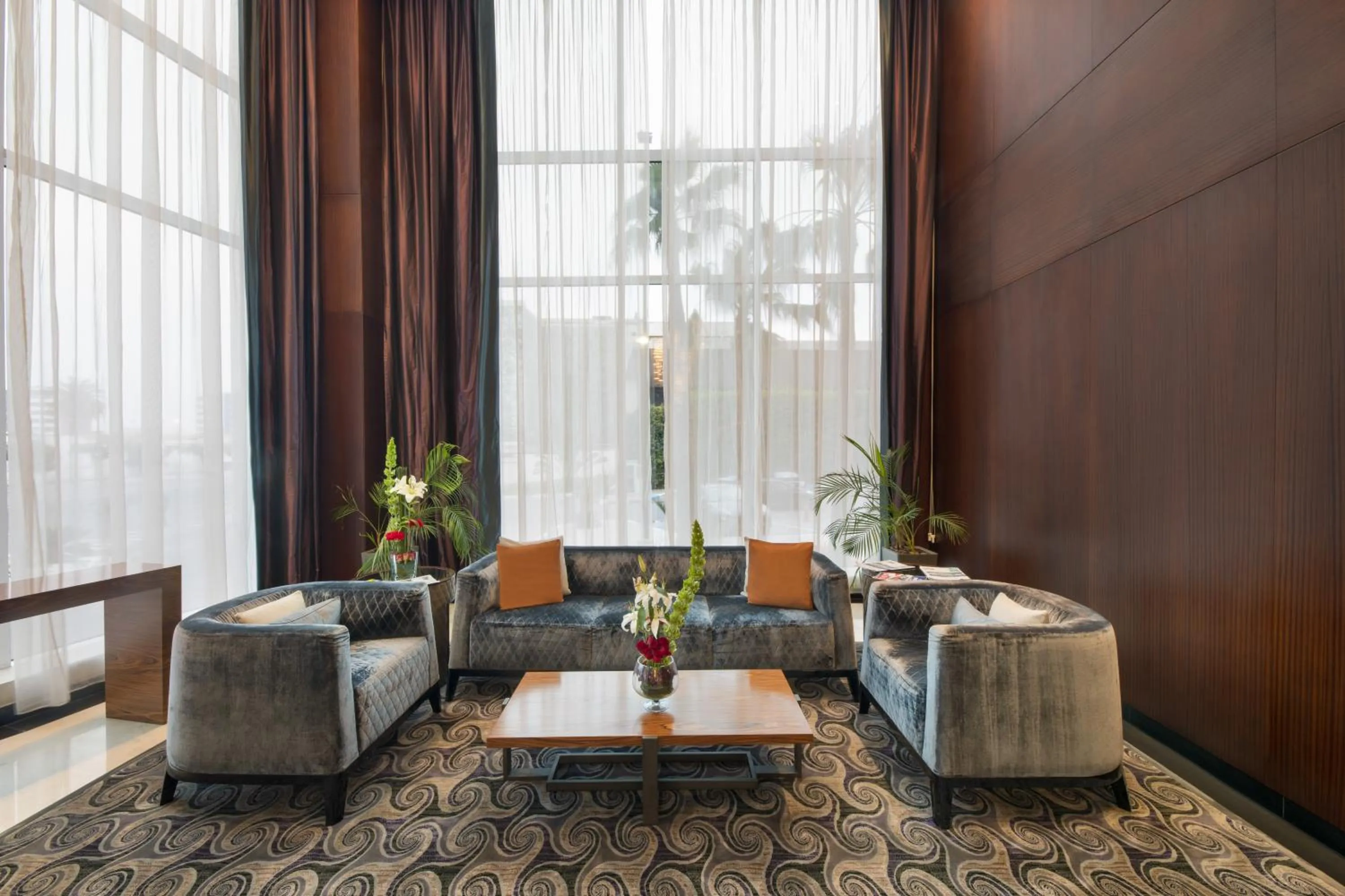 Seating area in Grand Mogador City Center