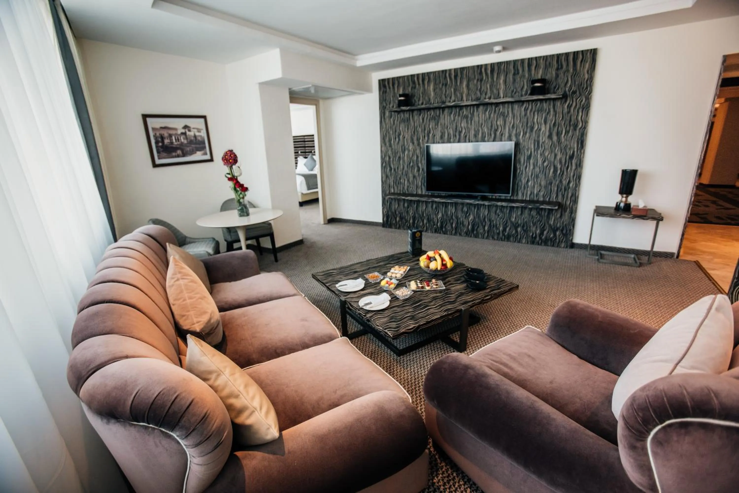 Seating area in Grand Mogador City Center