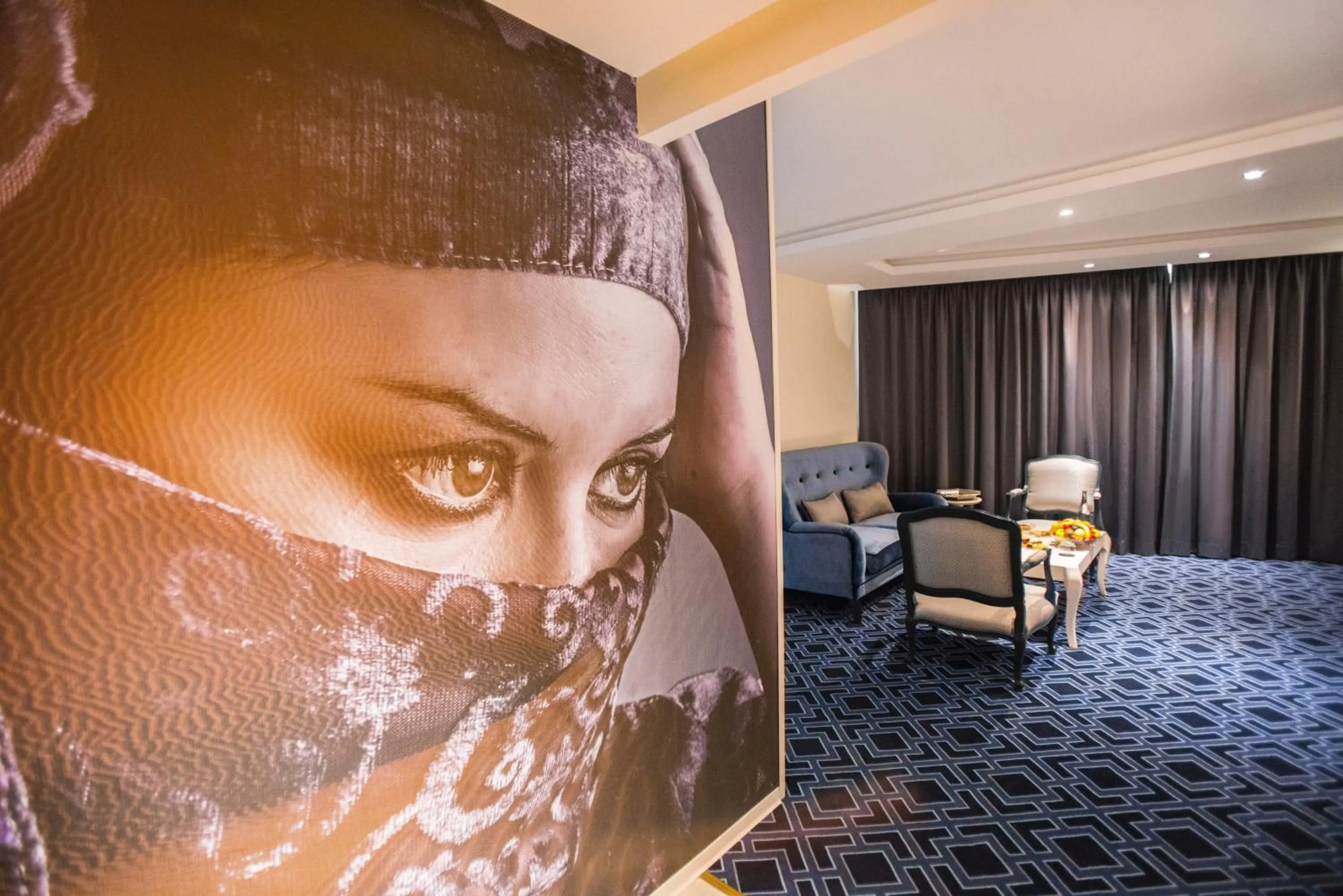 Seating area in Grand Mogador City Center