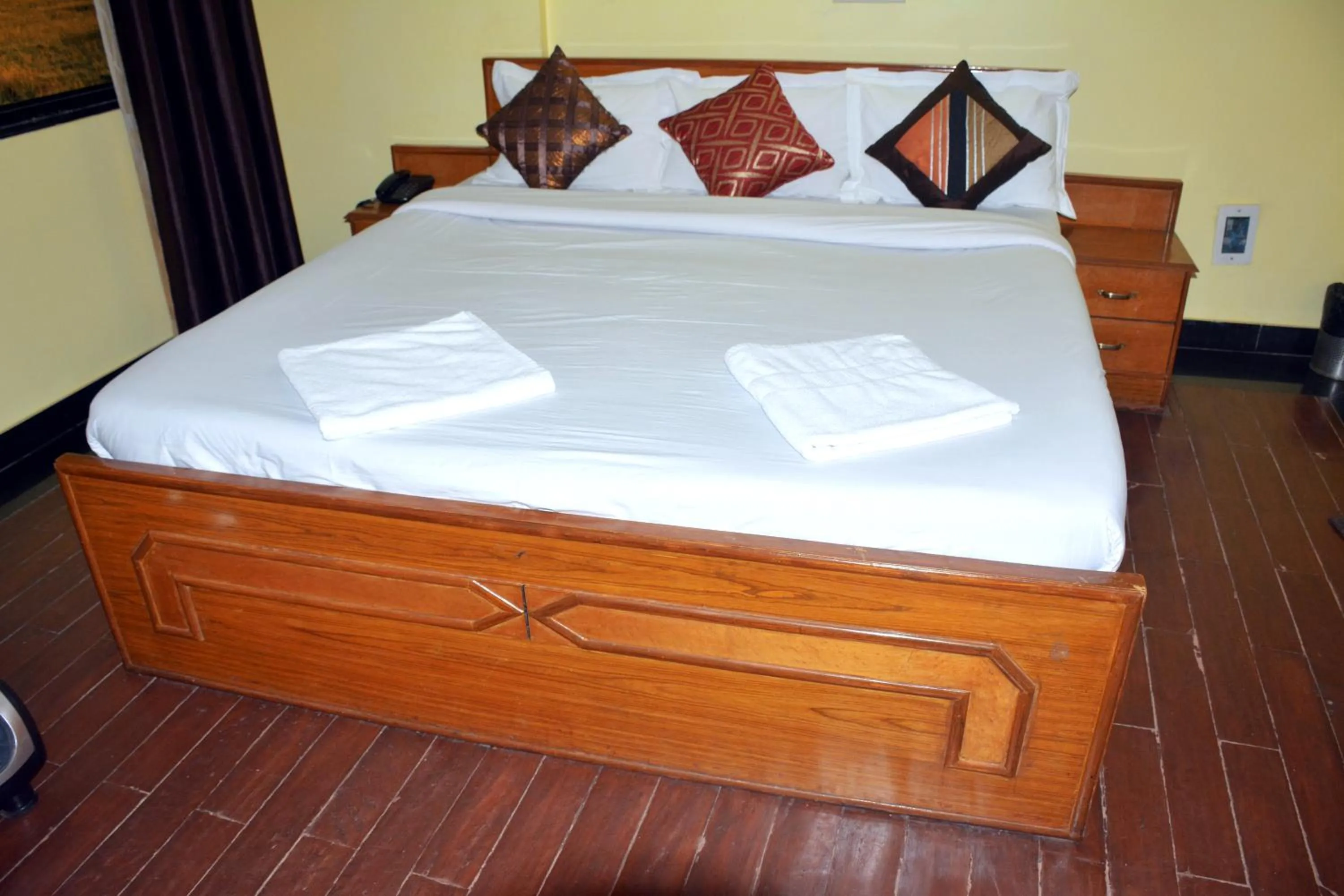 Bedroom in Hotel Rajhans International