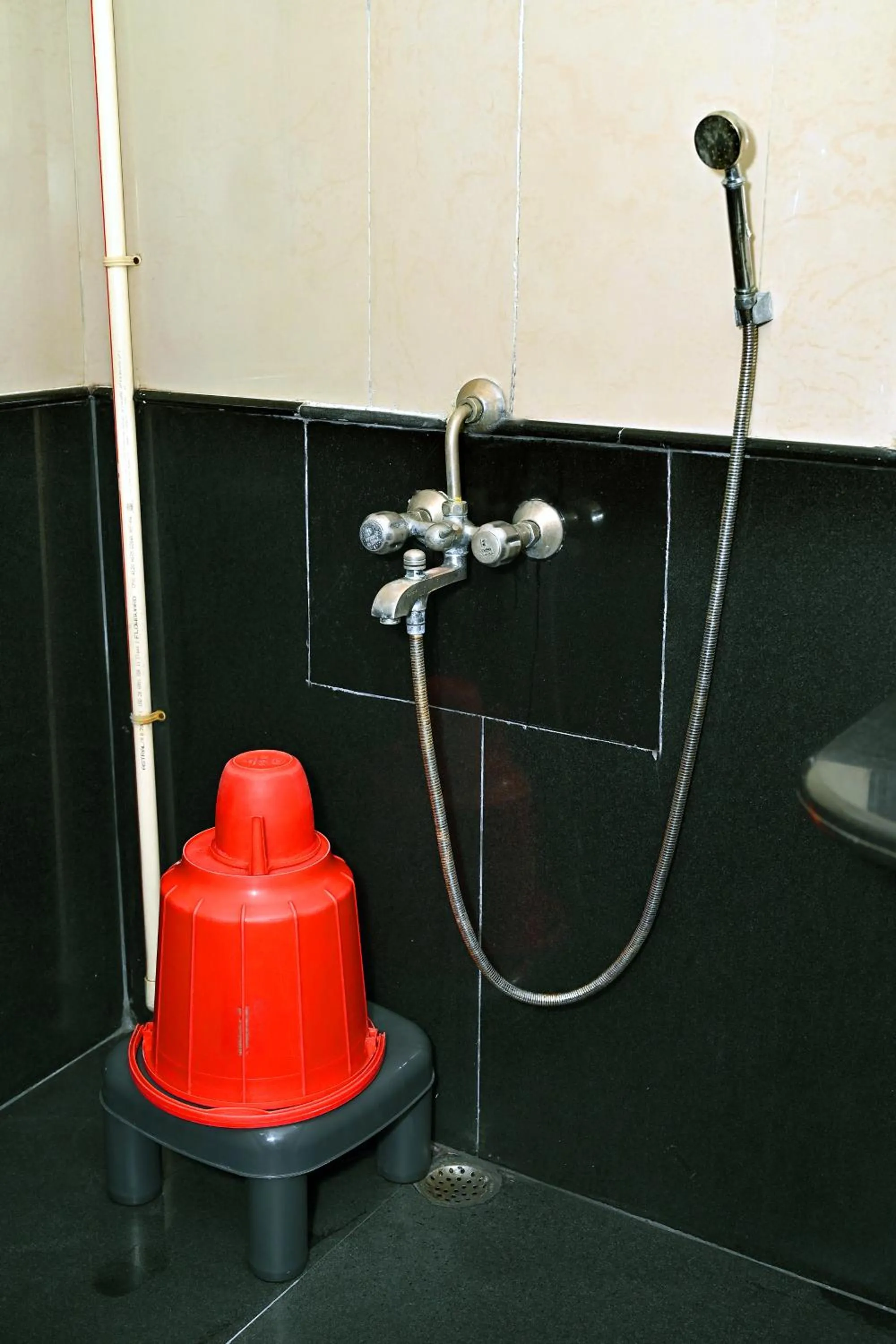 Bathroom in Hotel Rajhans International