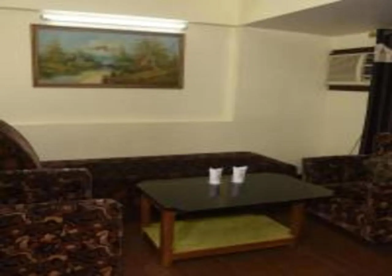 Seating area in Hotel Rajhans International