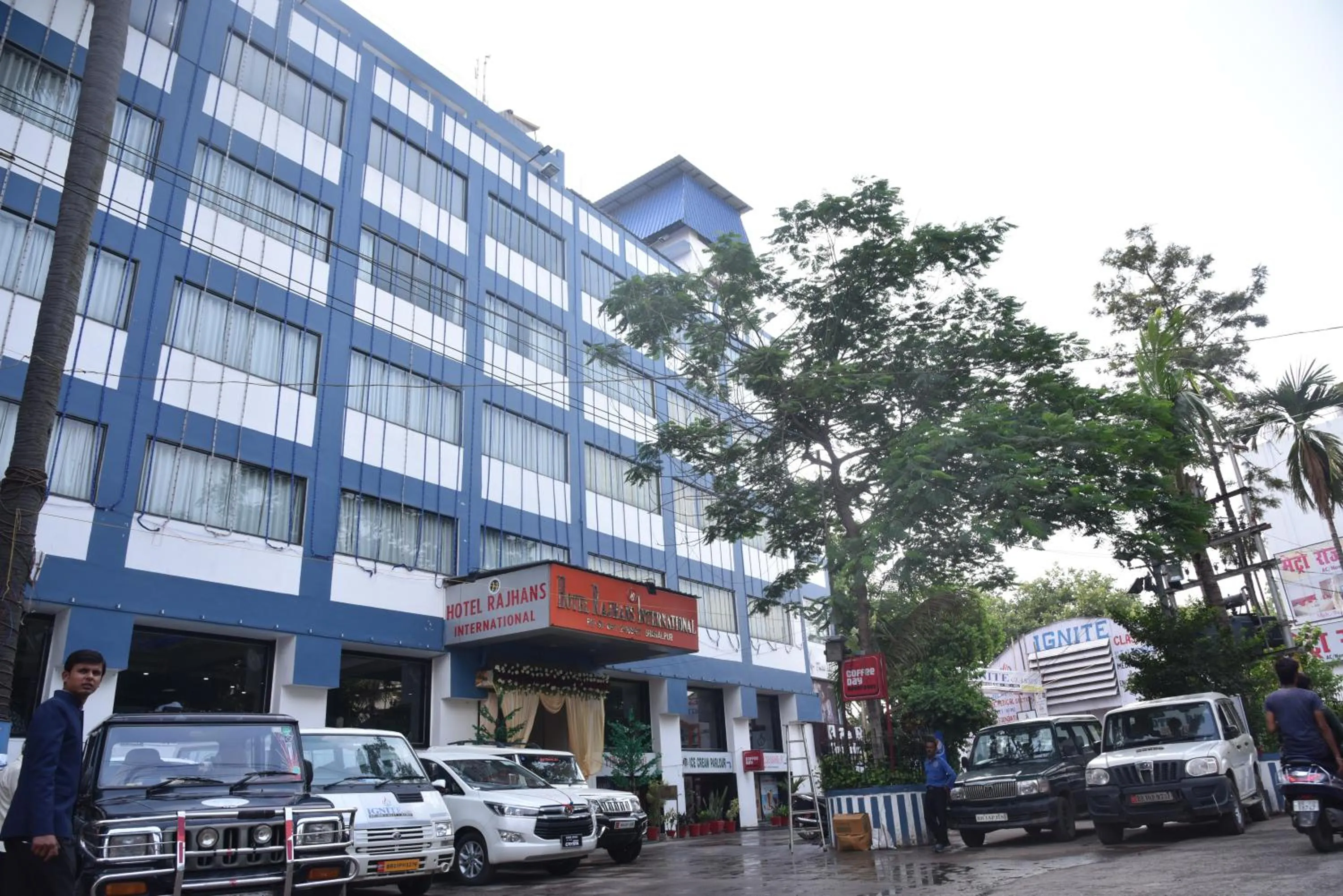 Property building in Hotel Rajhans International