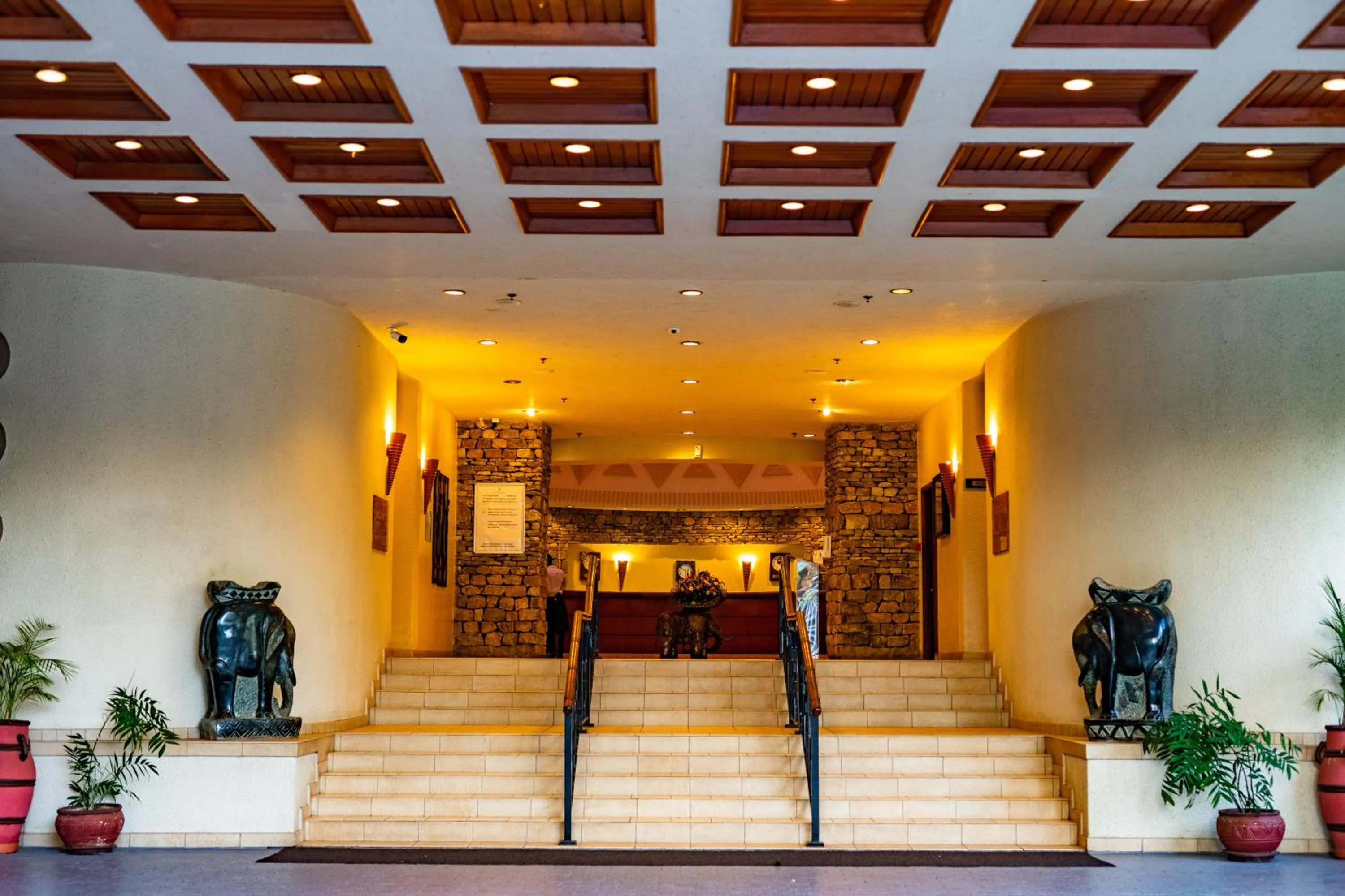 Facade/entrance in Elephant Hills Resort