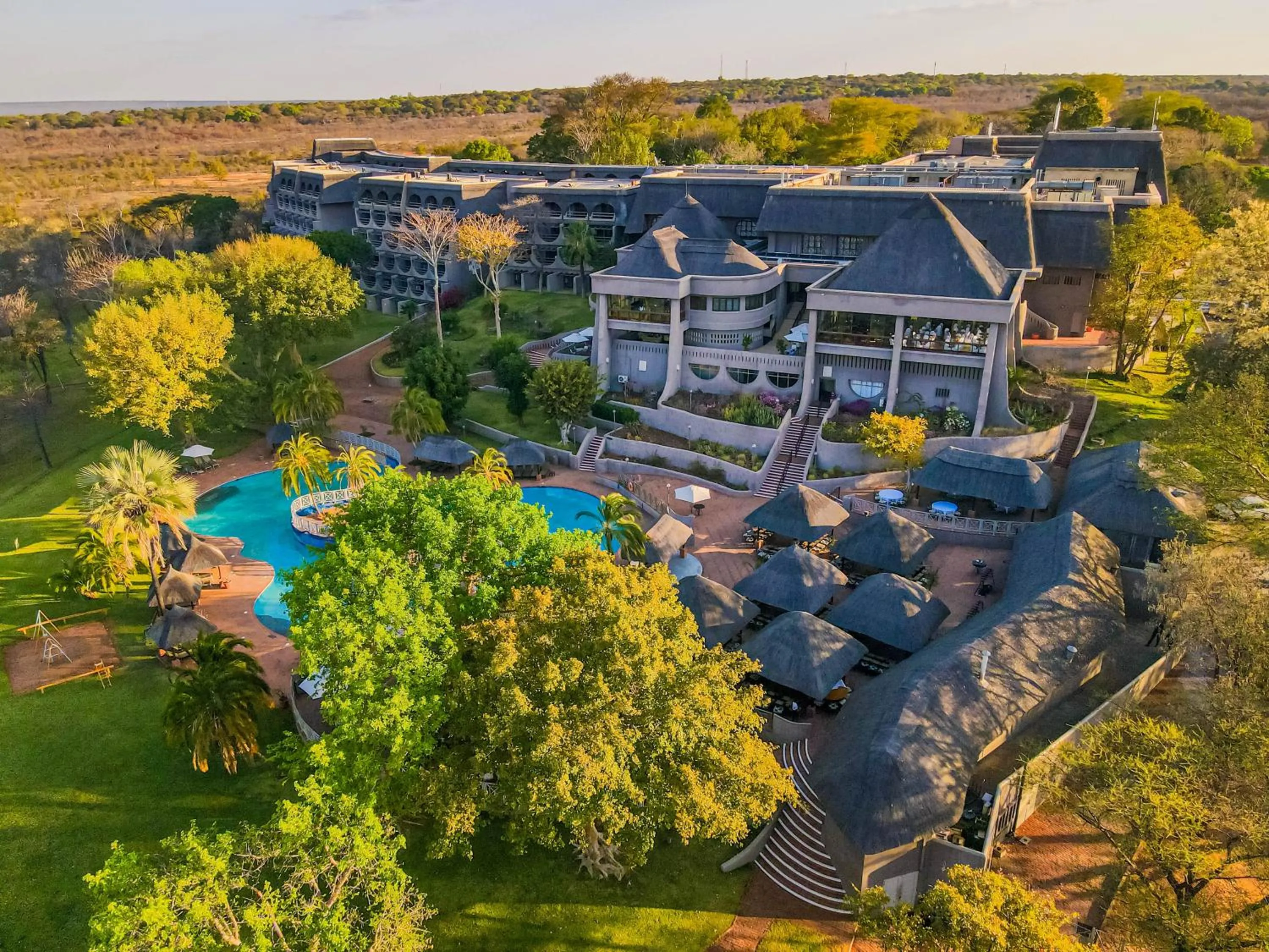 Bird's eye view in Elephant Hills Resort
