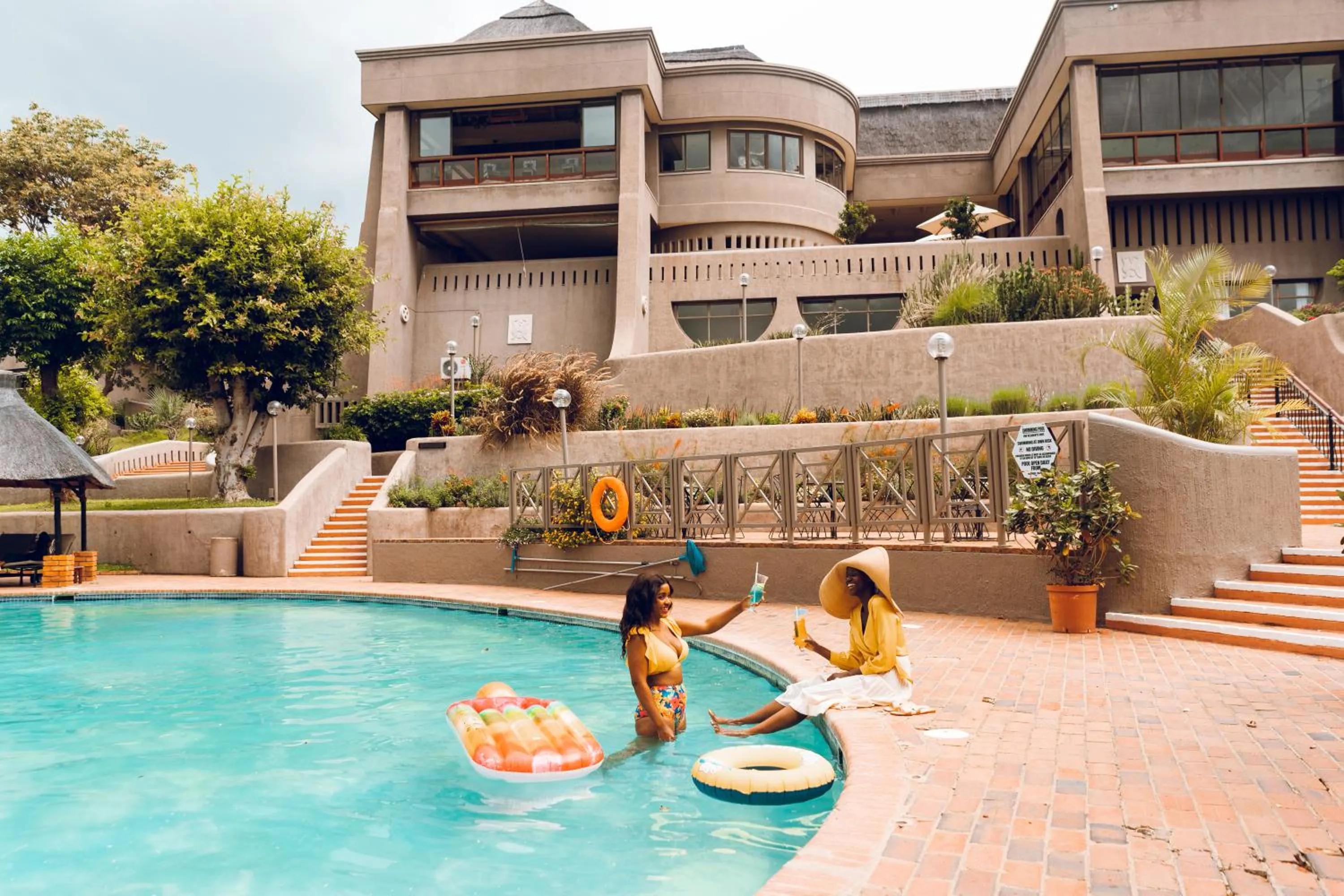 Swimming pool in Elephant Hills Resort