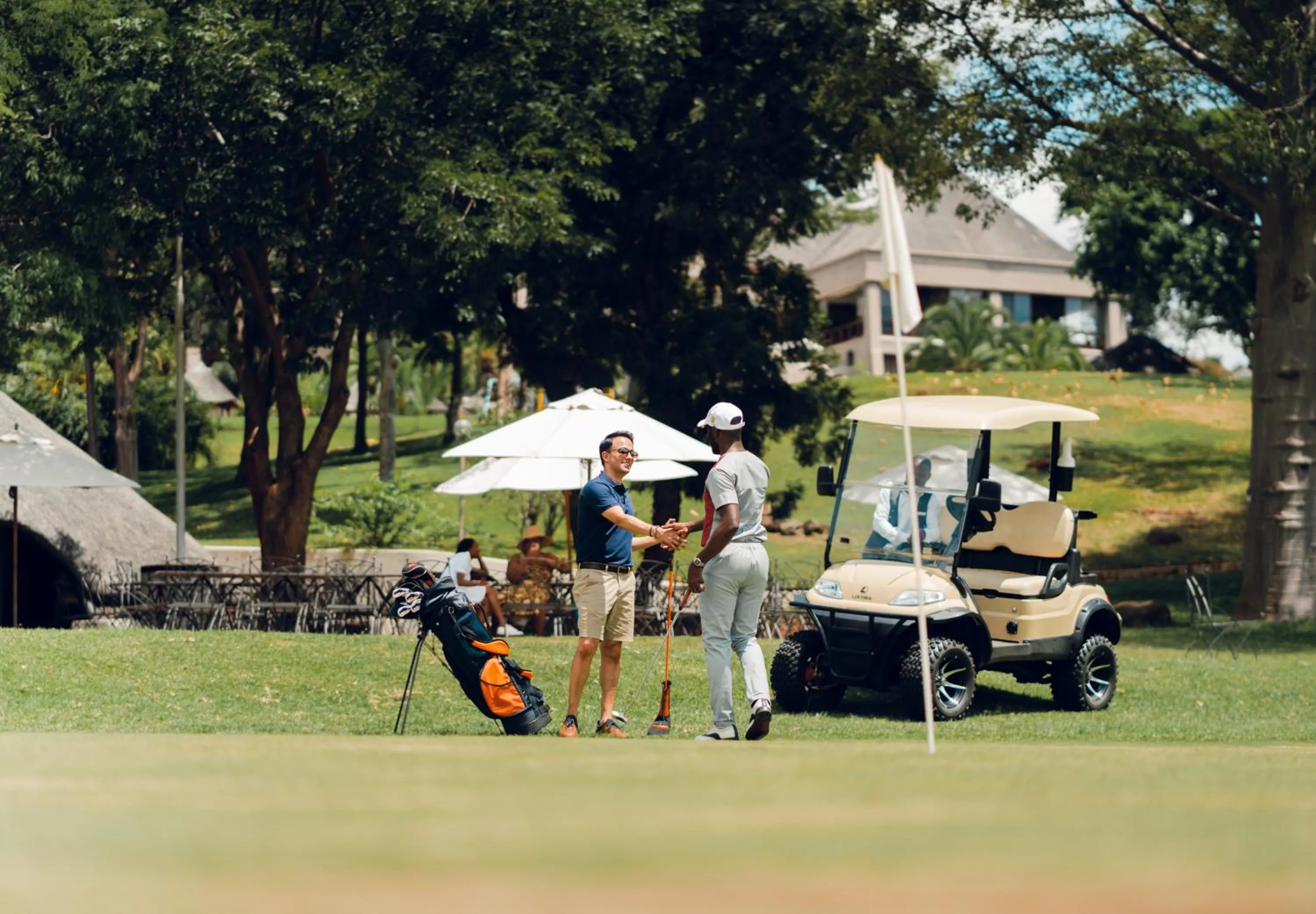 Golfcourse in Elephant Hills Resort