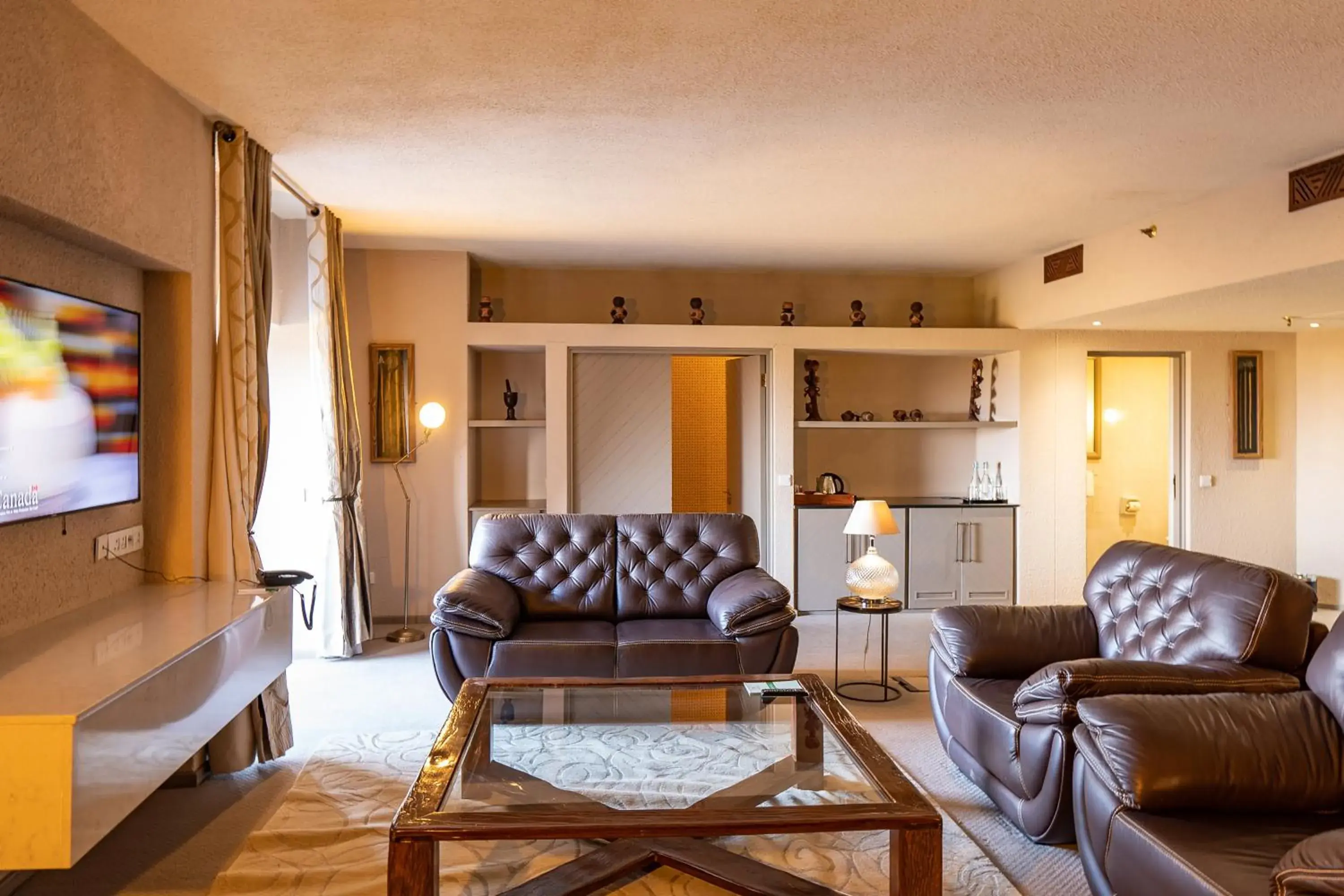 Living room in Elephant Hills Resort Living room in Elephant Hills Resort