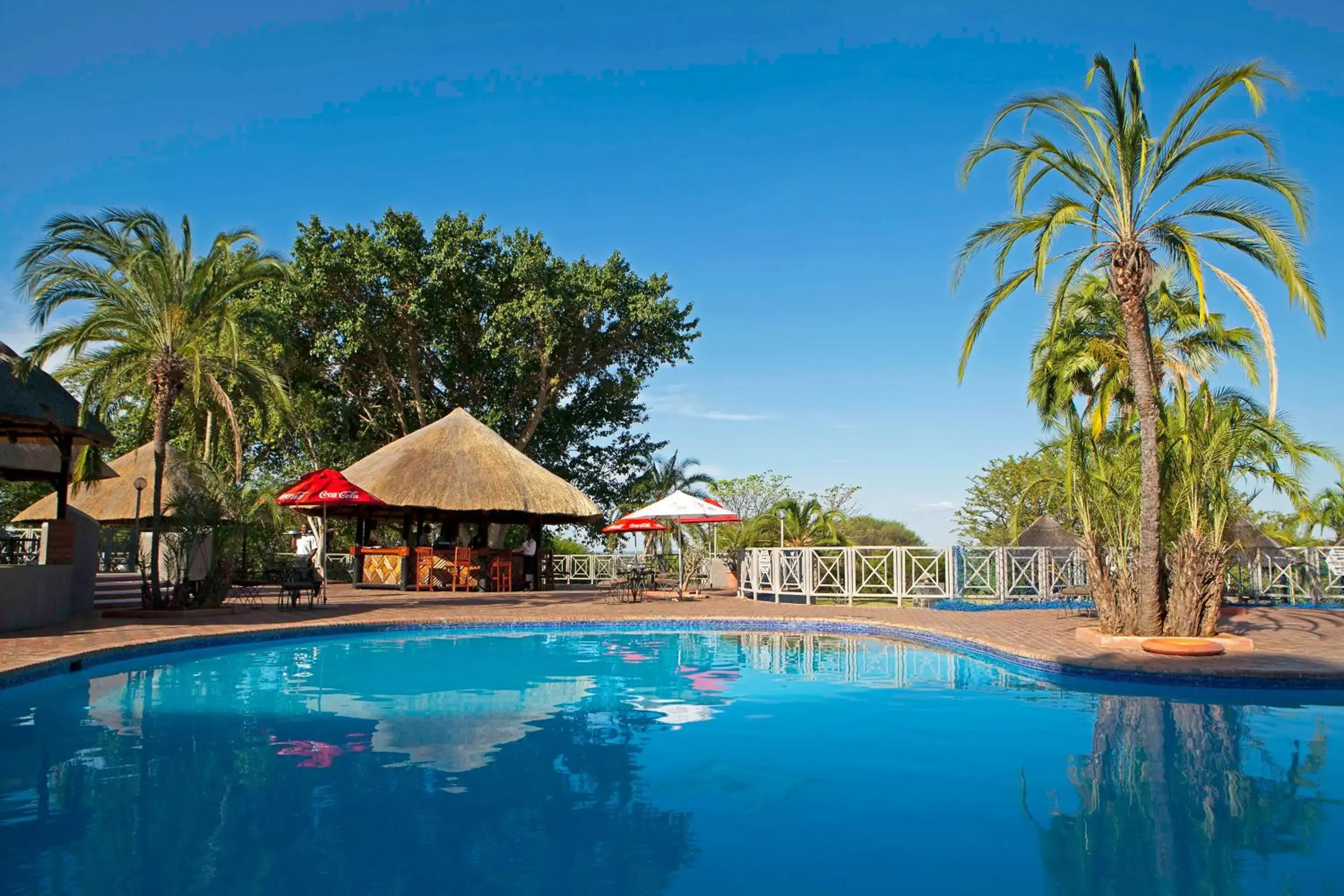 Swimming pool in Elephant Hills Resort Swimming pool in Elephant Hills Resort