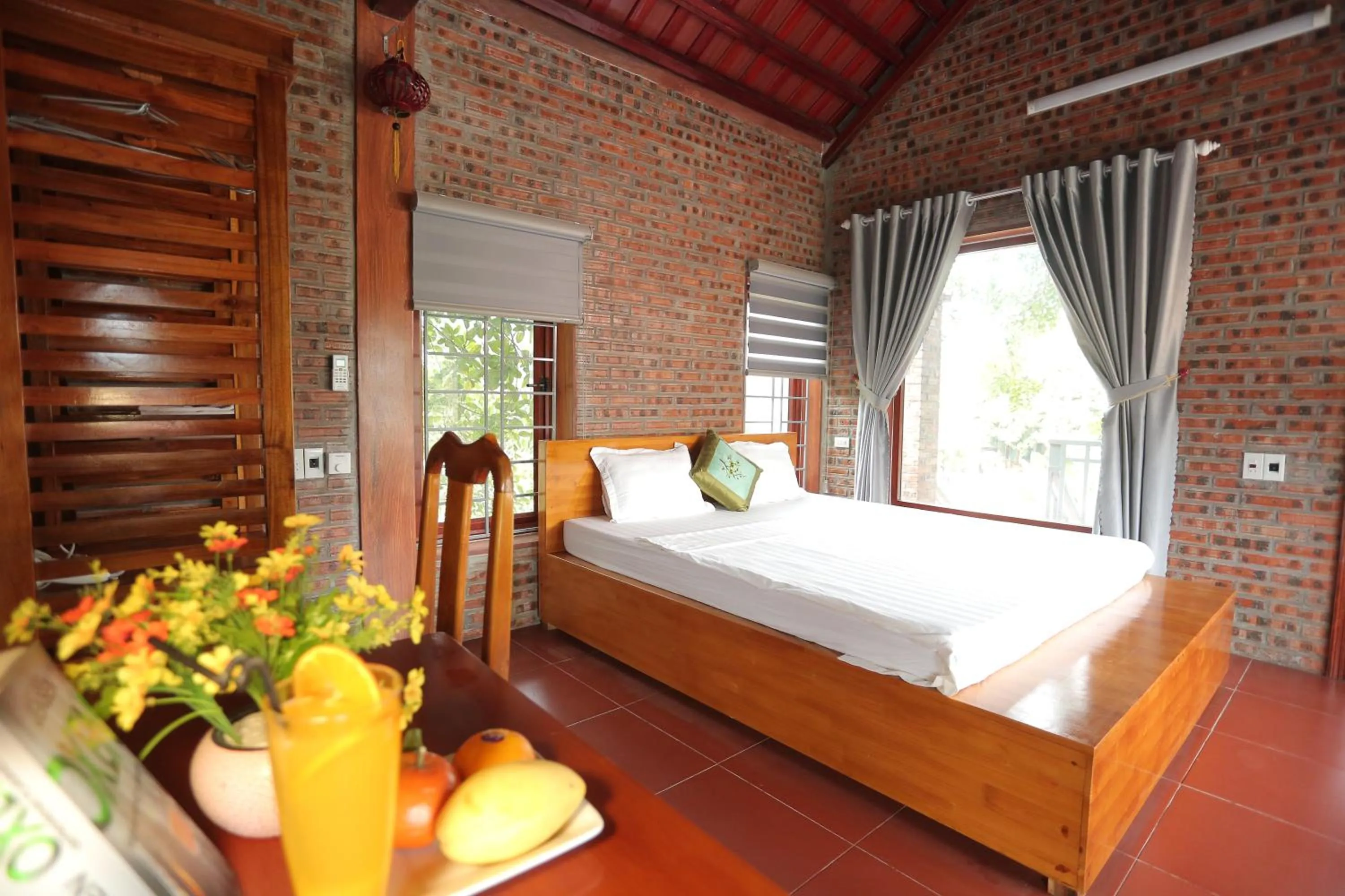 Bed in Ninh Binh Mountain View Homestay & Restaurant