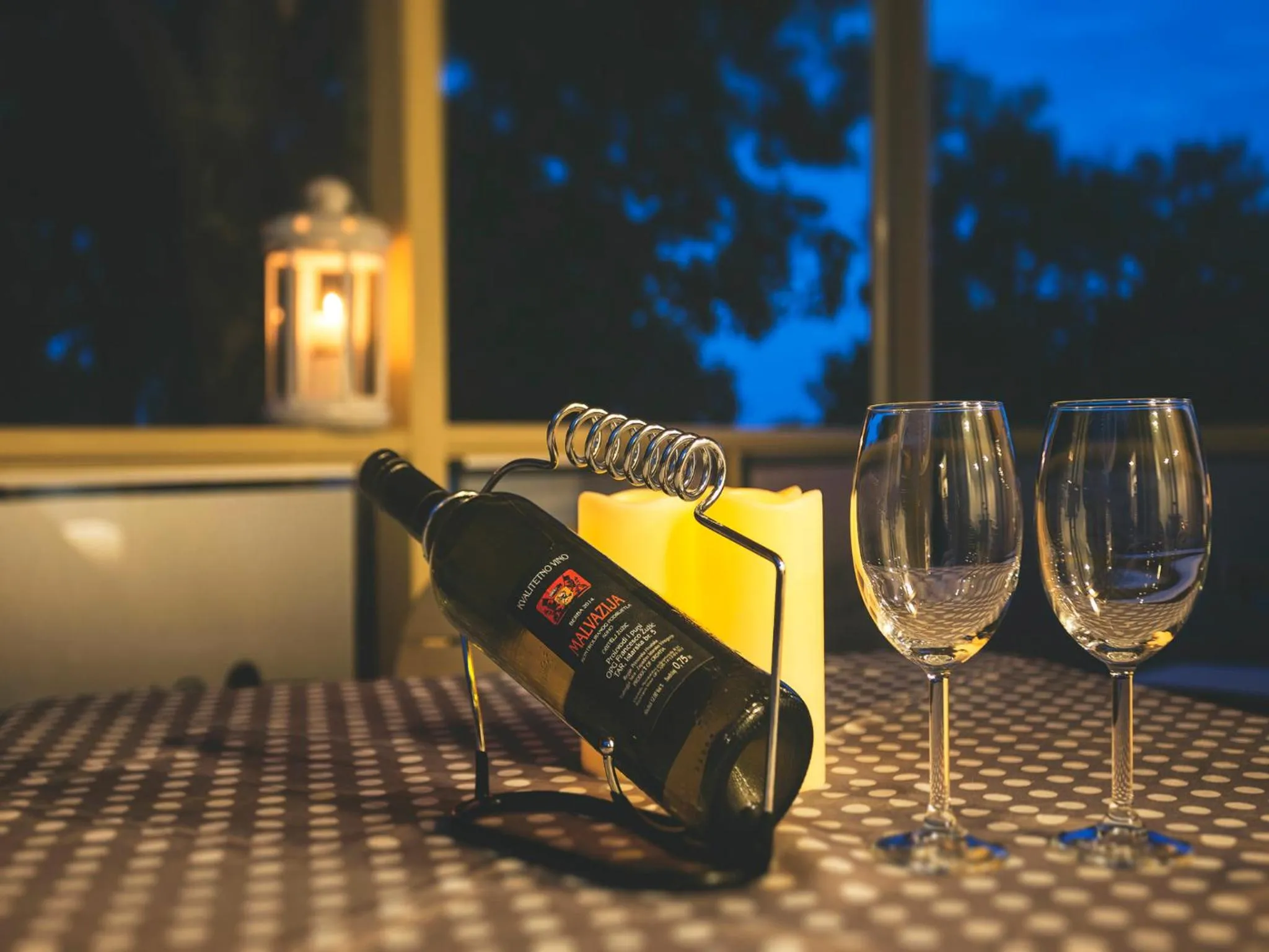 View (from property/room) in Mobile Homes - FKK Nudist Camping Solaris