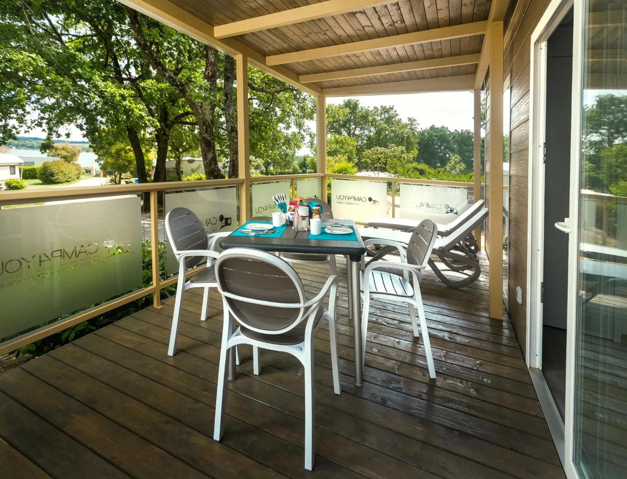 Off site in Mobile Homes - FKK Nudist Camping Solaris