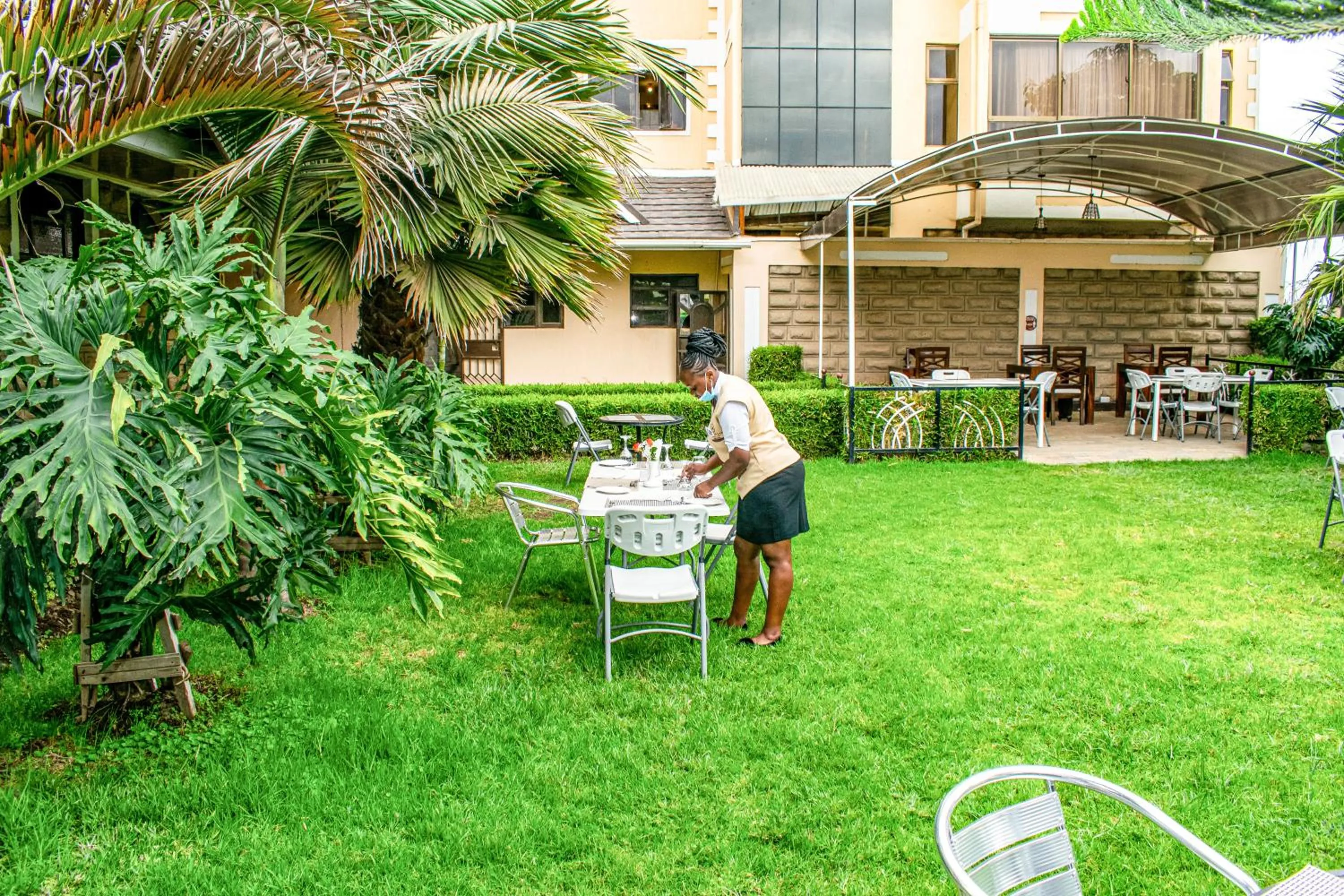Garden in Astorian Grand Hotel Naivasha