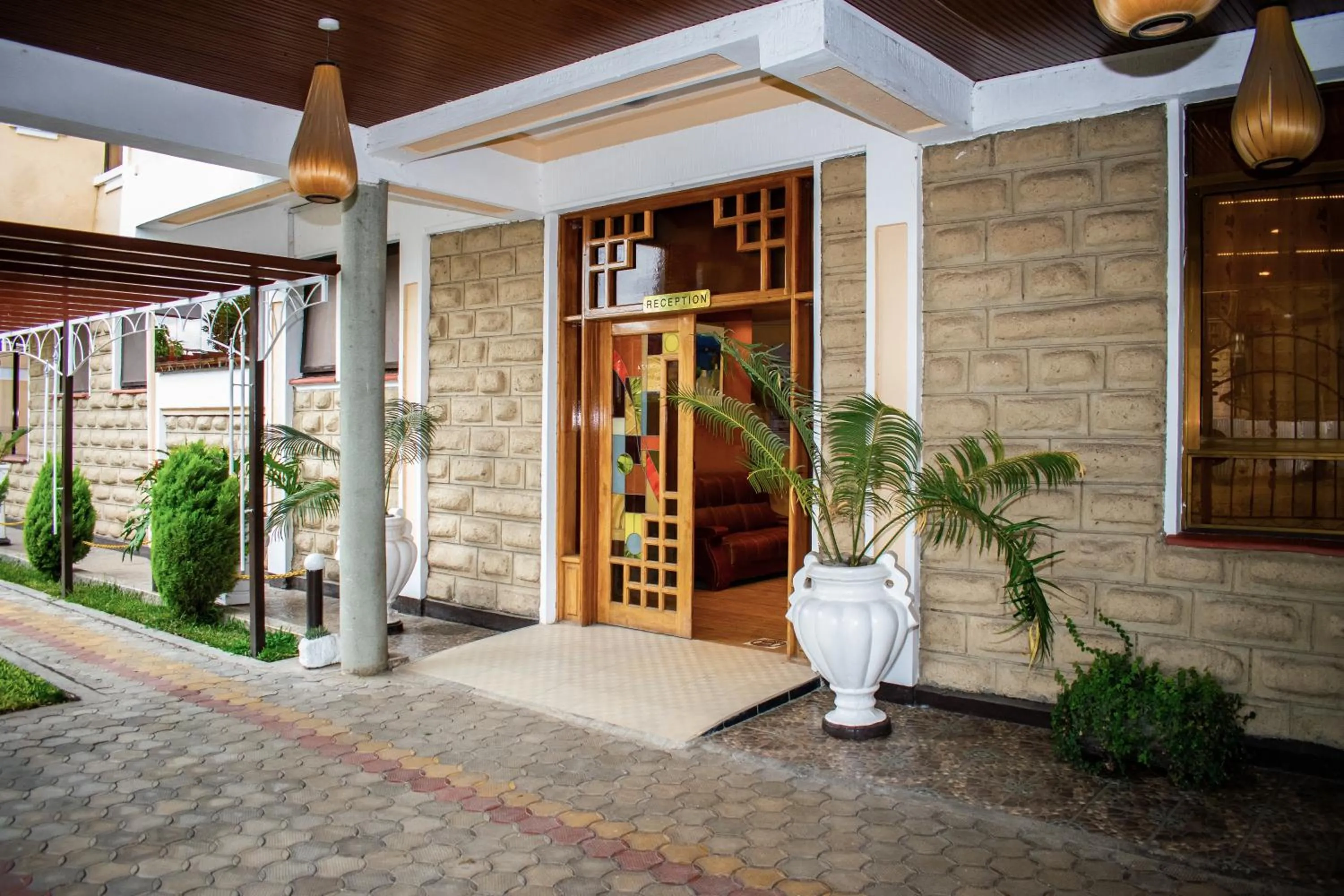 Facade/entrance in Astorian Grand Hotel Naivasha
