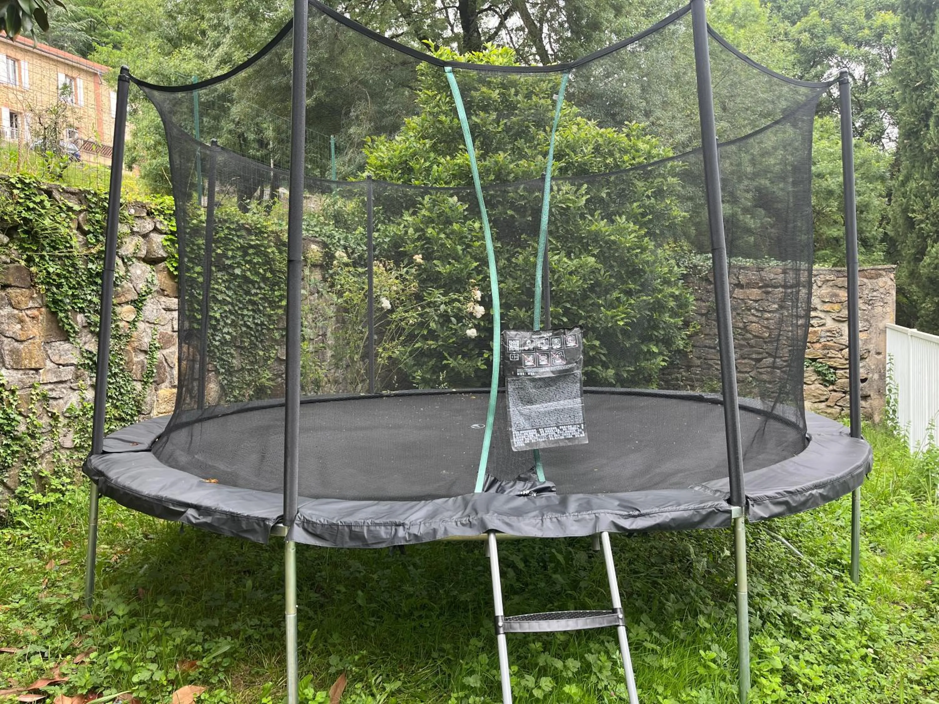 Children play ground in Château Lou Cante Perdrix