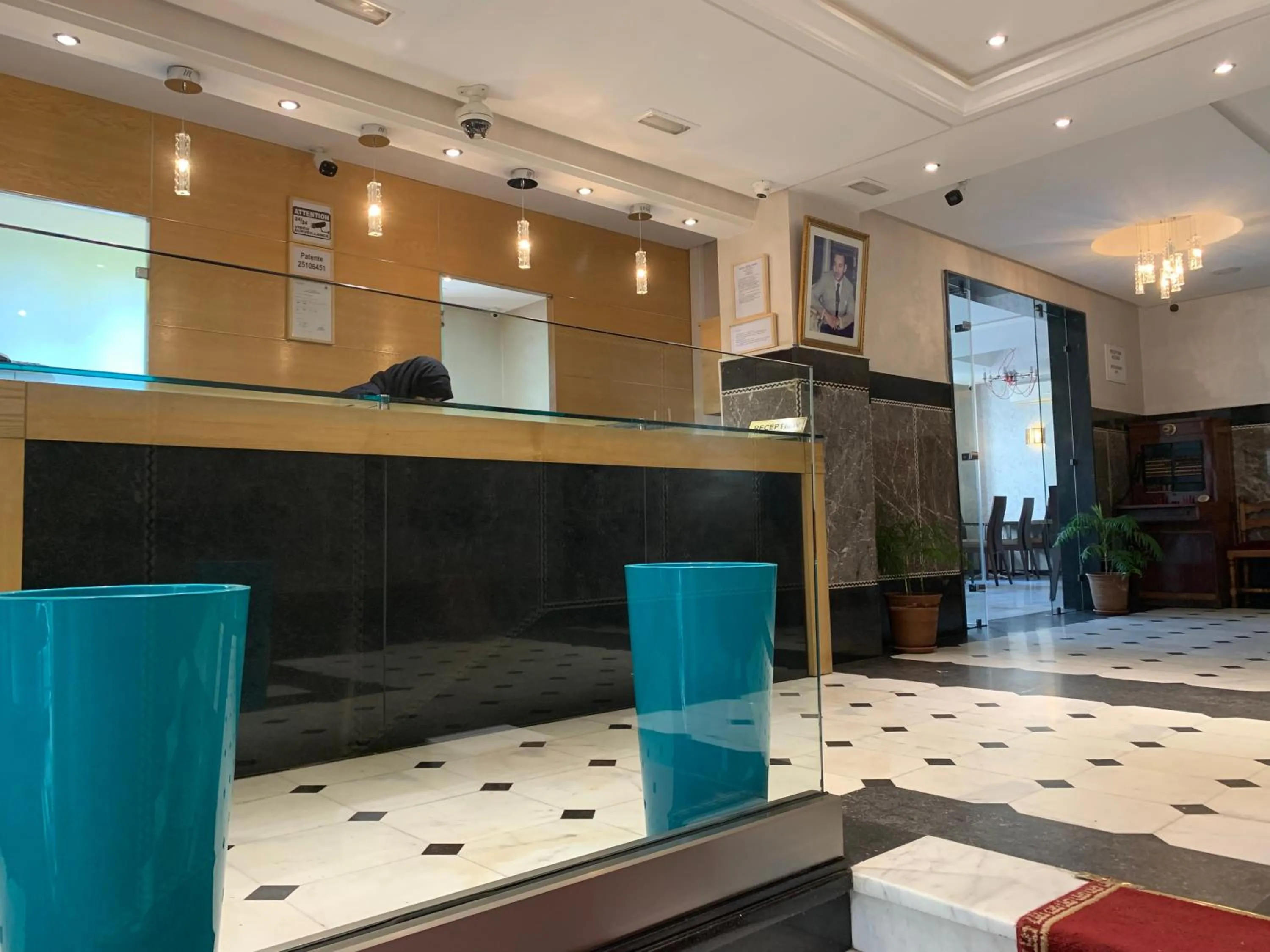 Staff in Royal Hotel Rabat