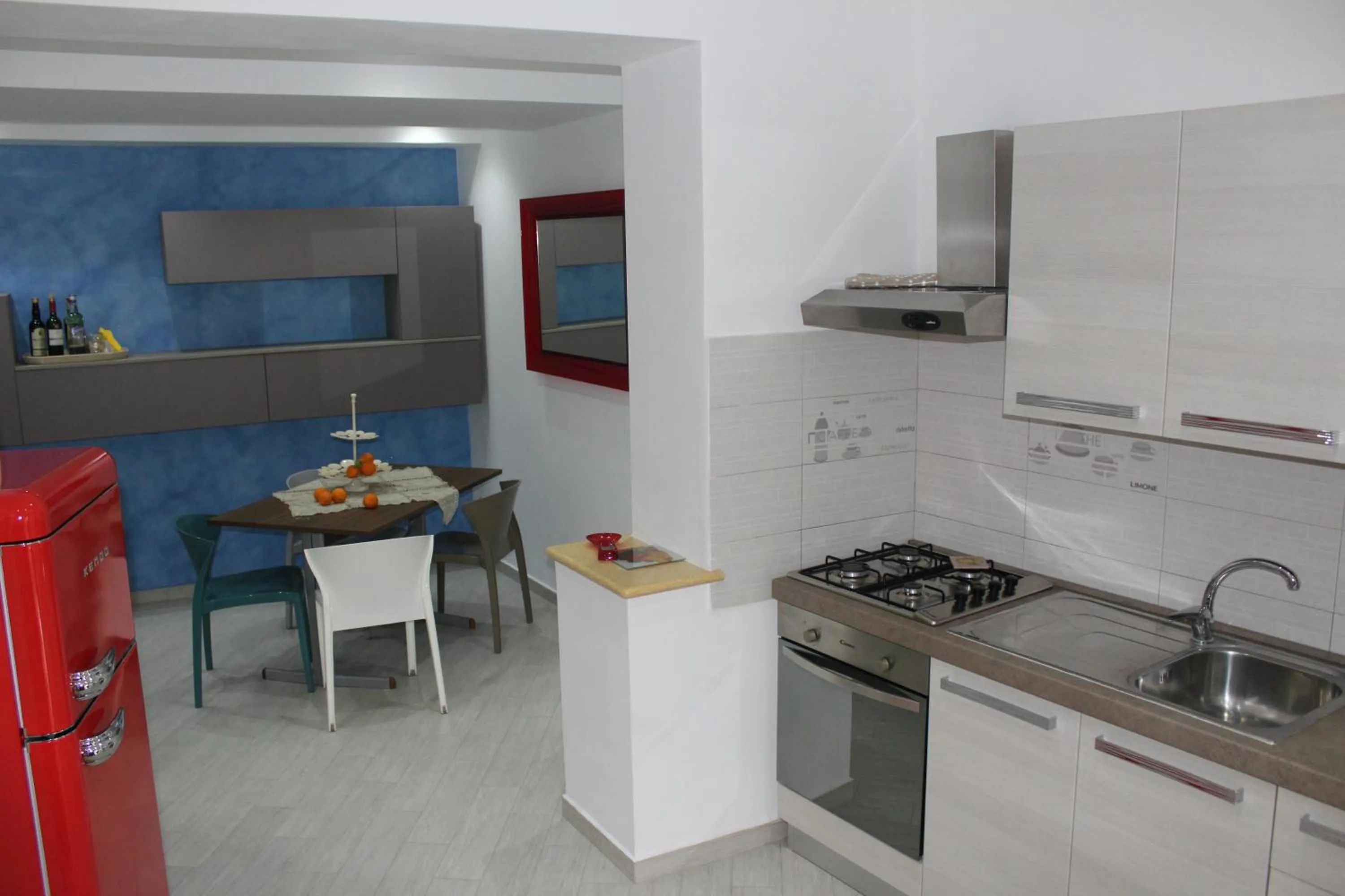 Kitchen or kitchenette in B&B Xenia