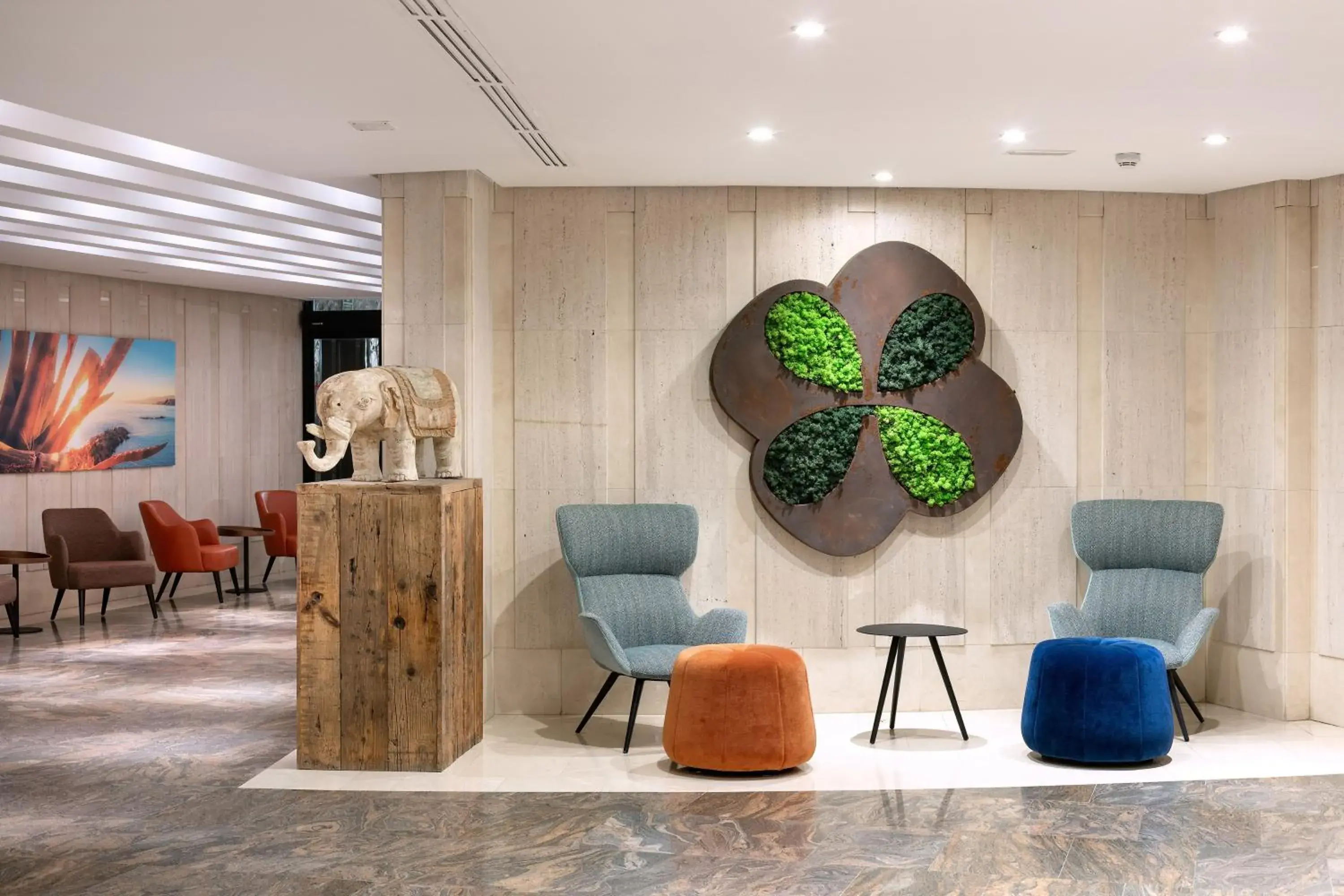 Lobby or reception in Sol Barbacan Lobby or reception in Sol Barbacan