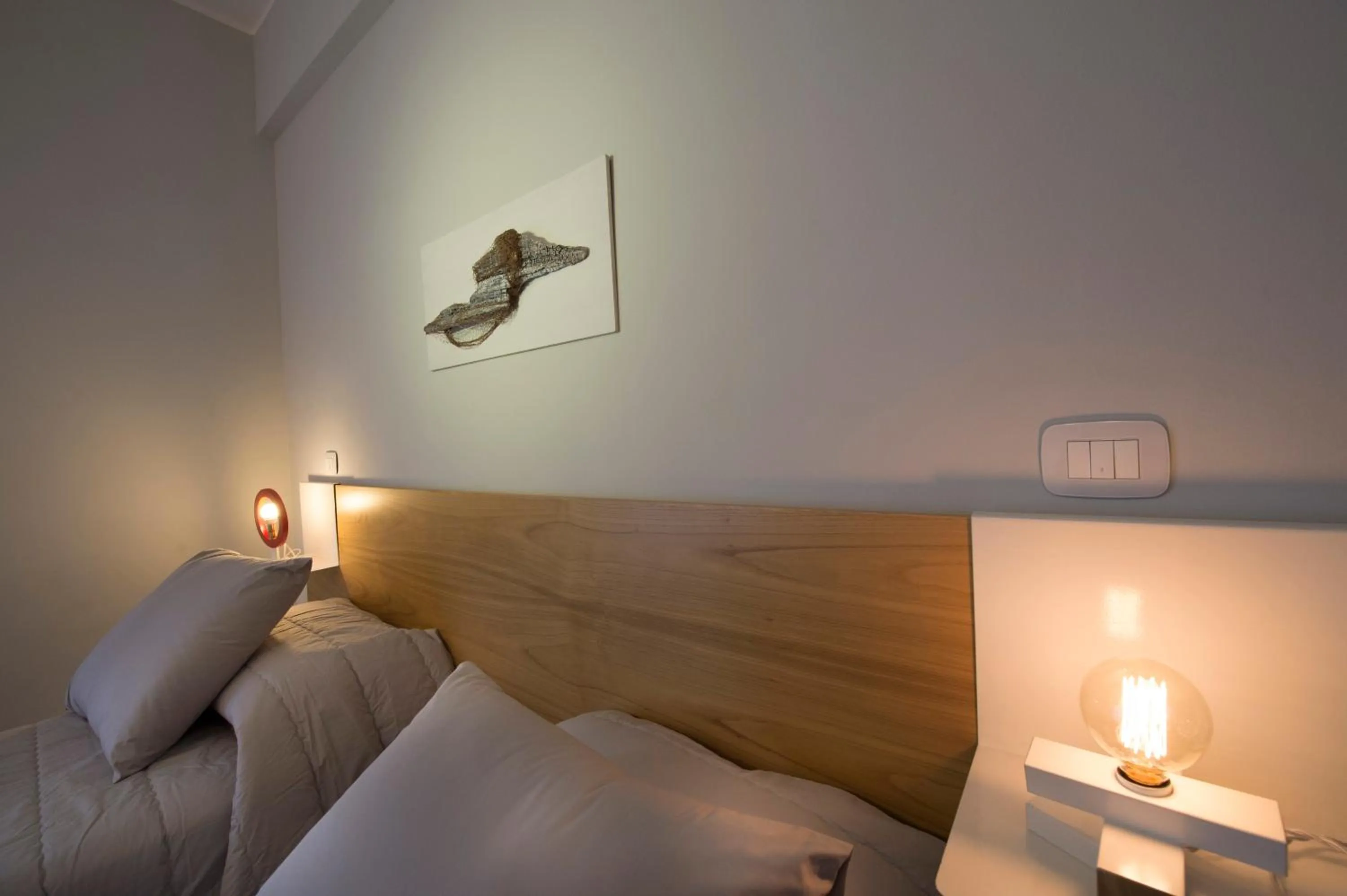 Decorative detail, Bed in Ciauru Design B&B