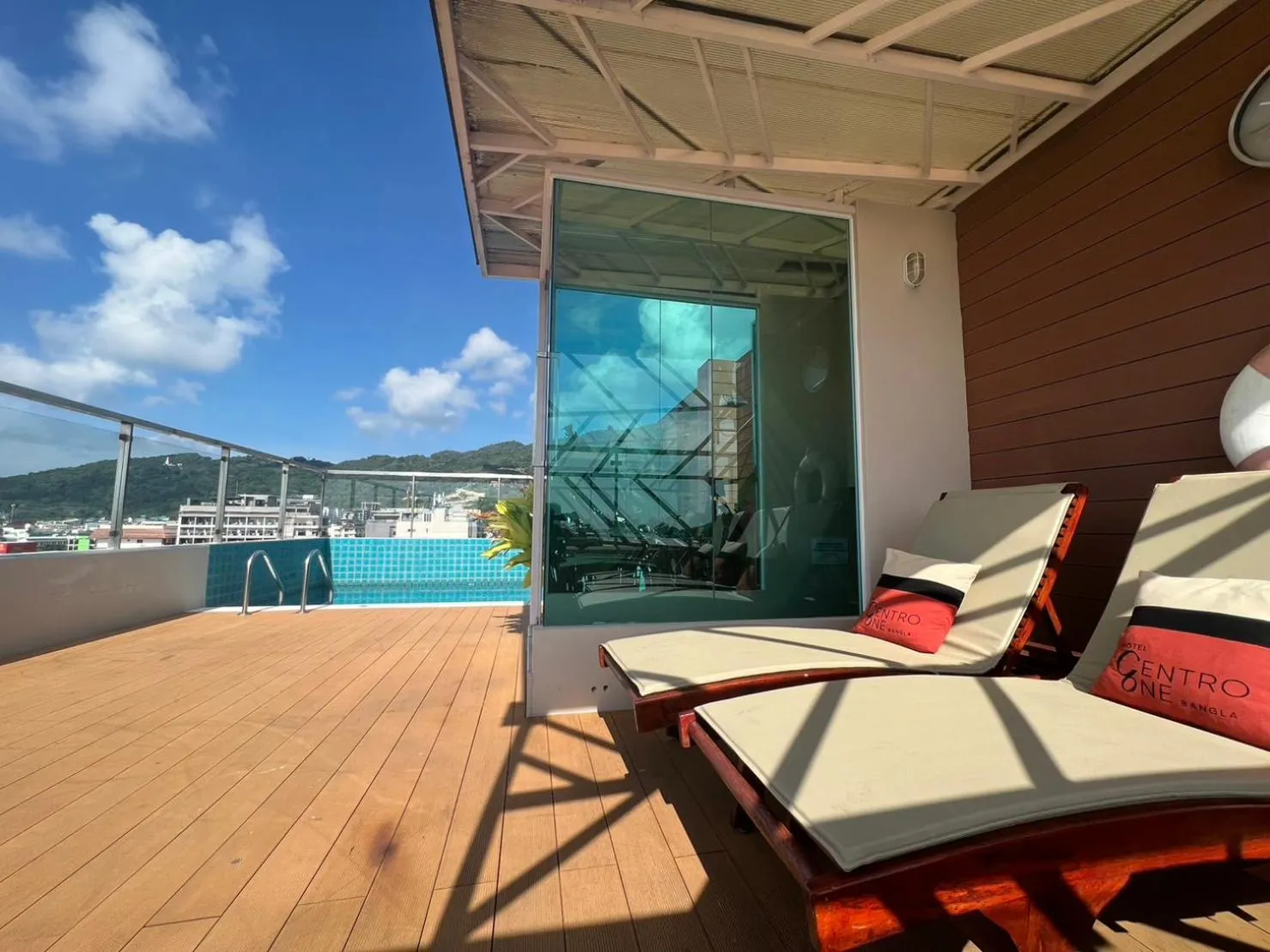 Swimming pool in Centro One Bangla