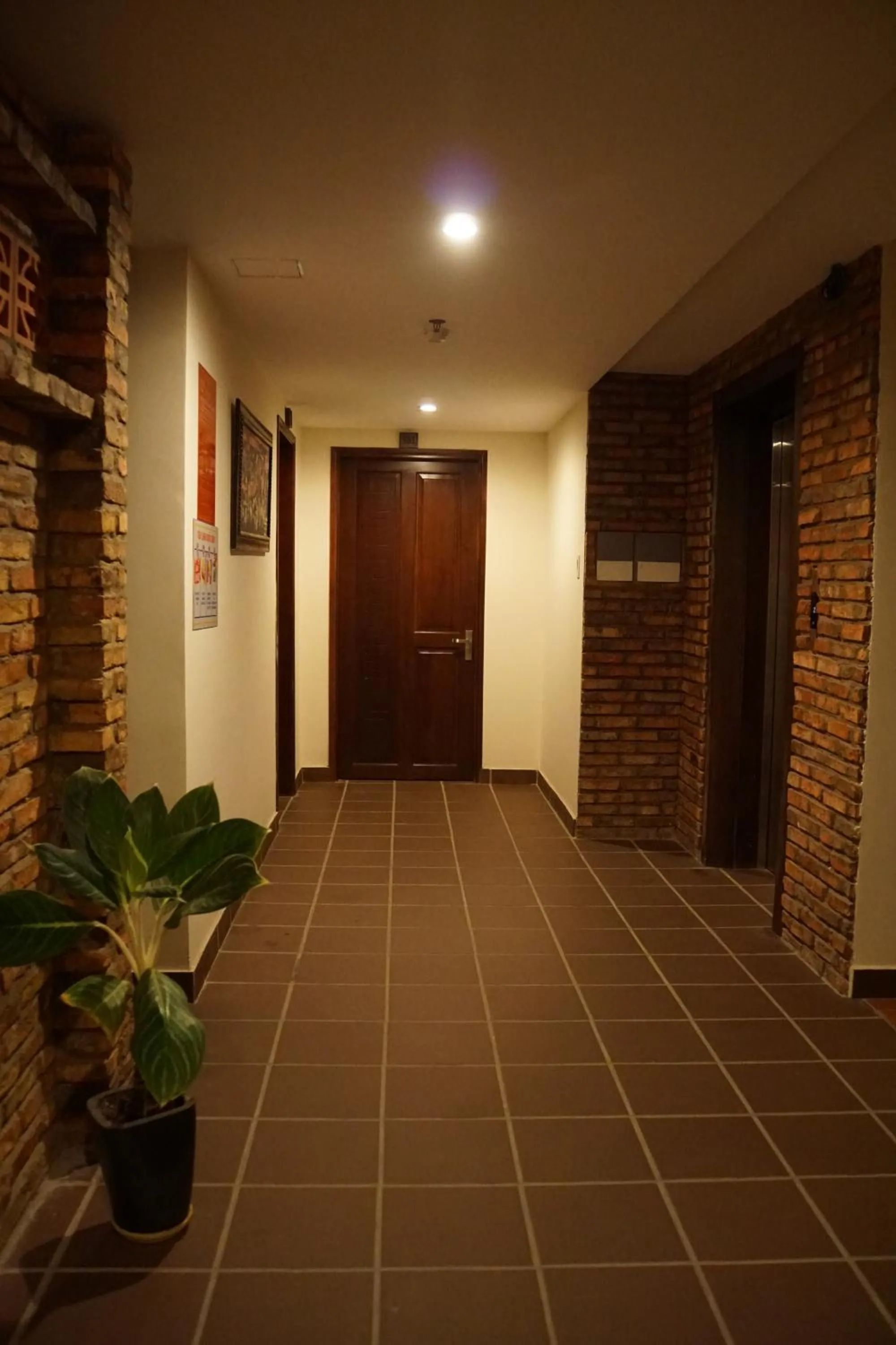 Decorative detail in Ananas Family Hotel