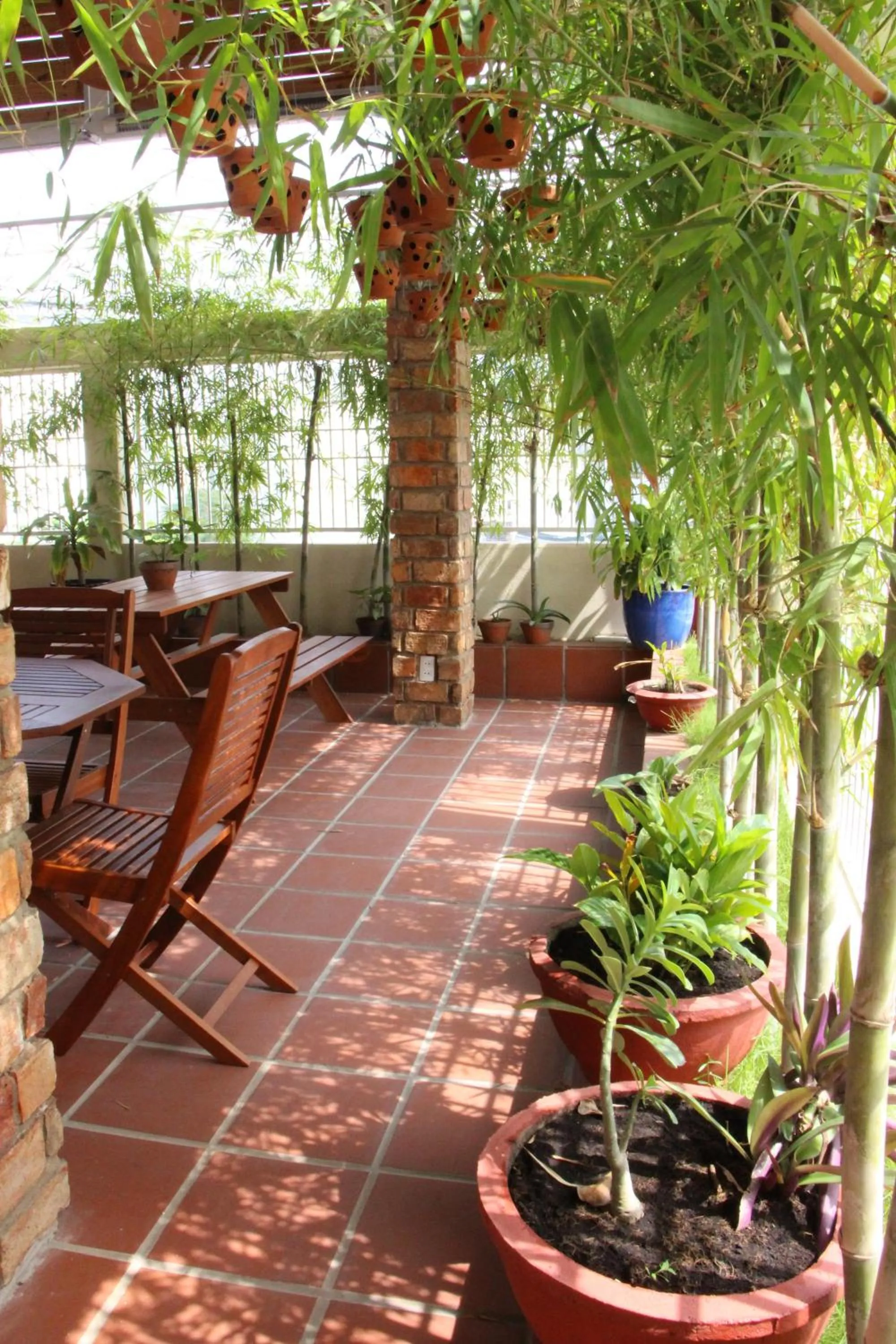 Garden in Ananas Family Hotel