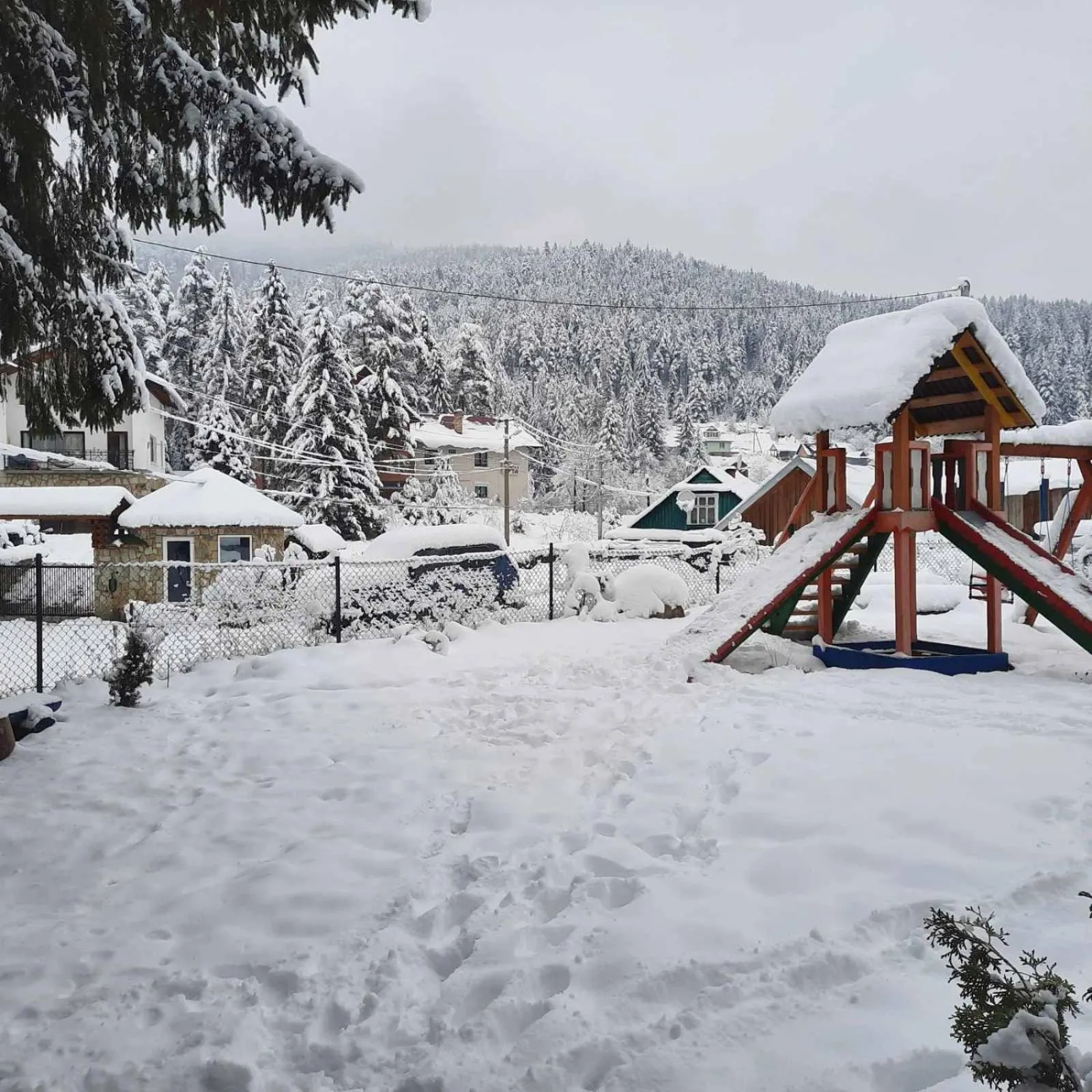Children play ground in Krym