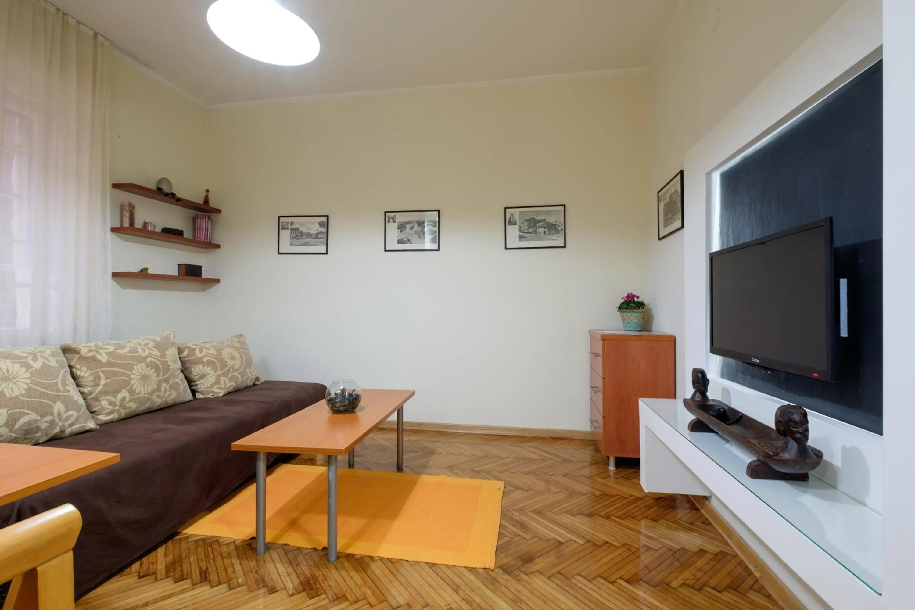 Living room in M&M Downtown Apartment