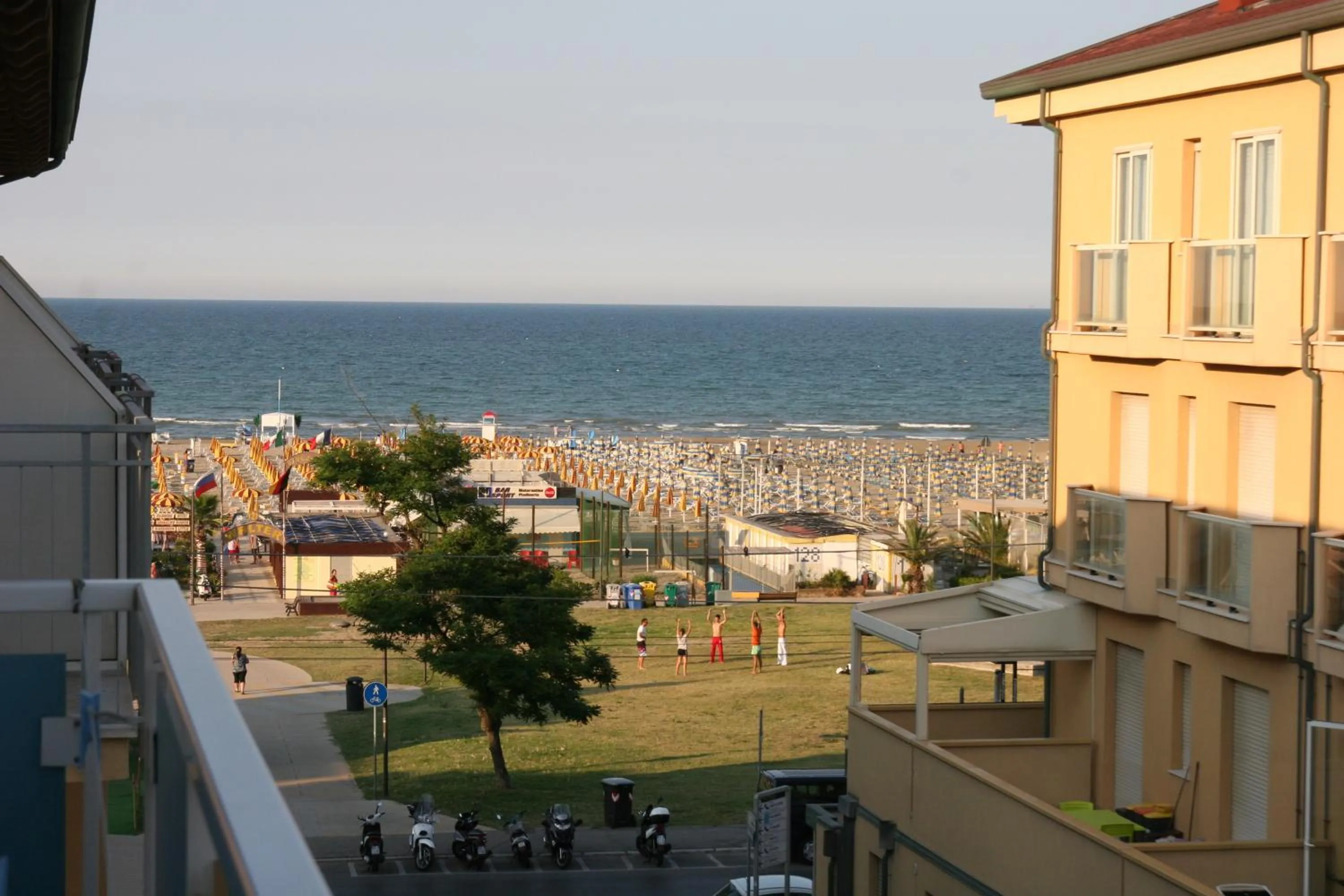 Sea view in Hotel Haarlem