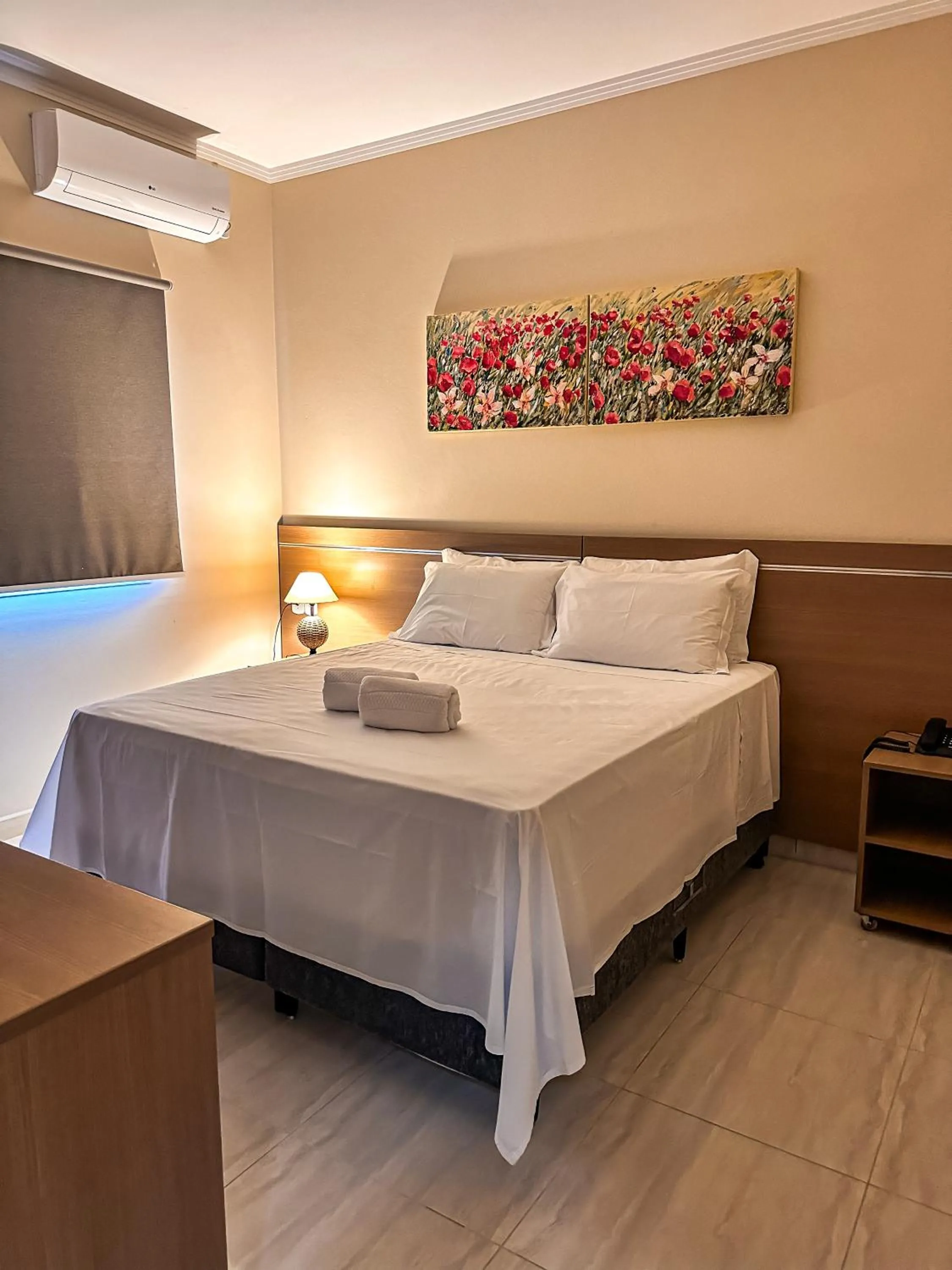 Bed in Hotel Stelati