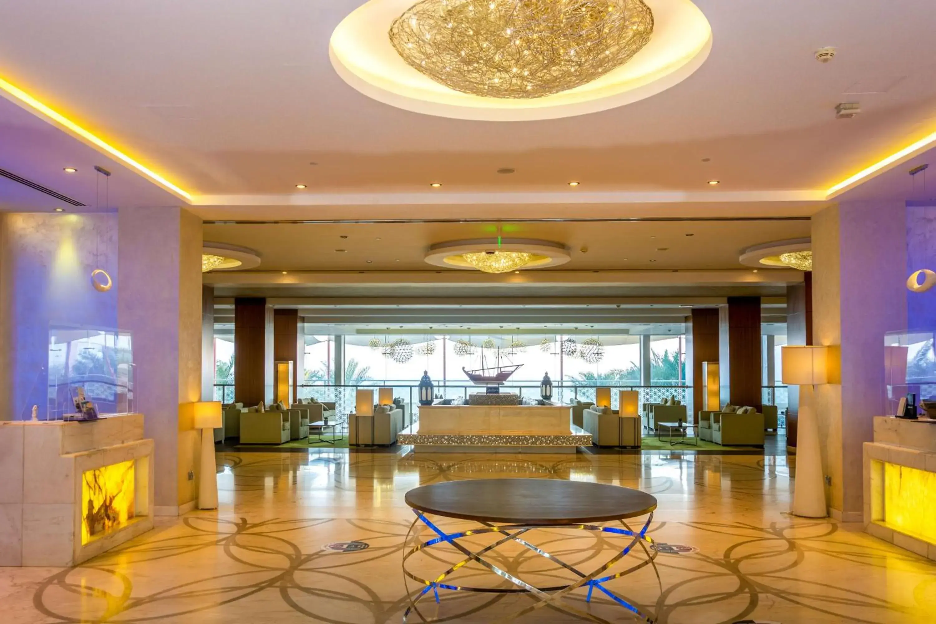 Lobby or reception in Radisson Blu Hotel & Resort, Sohar Lobby or reception in Radisson Blu Hotel & Resort, Sohar