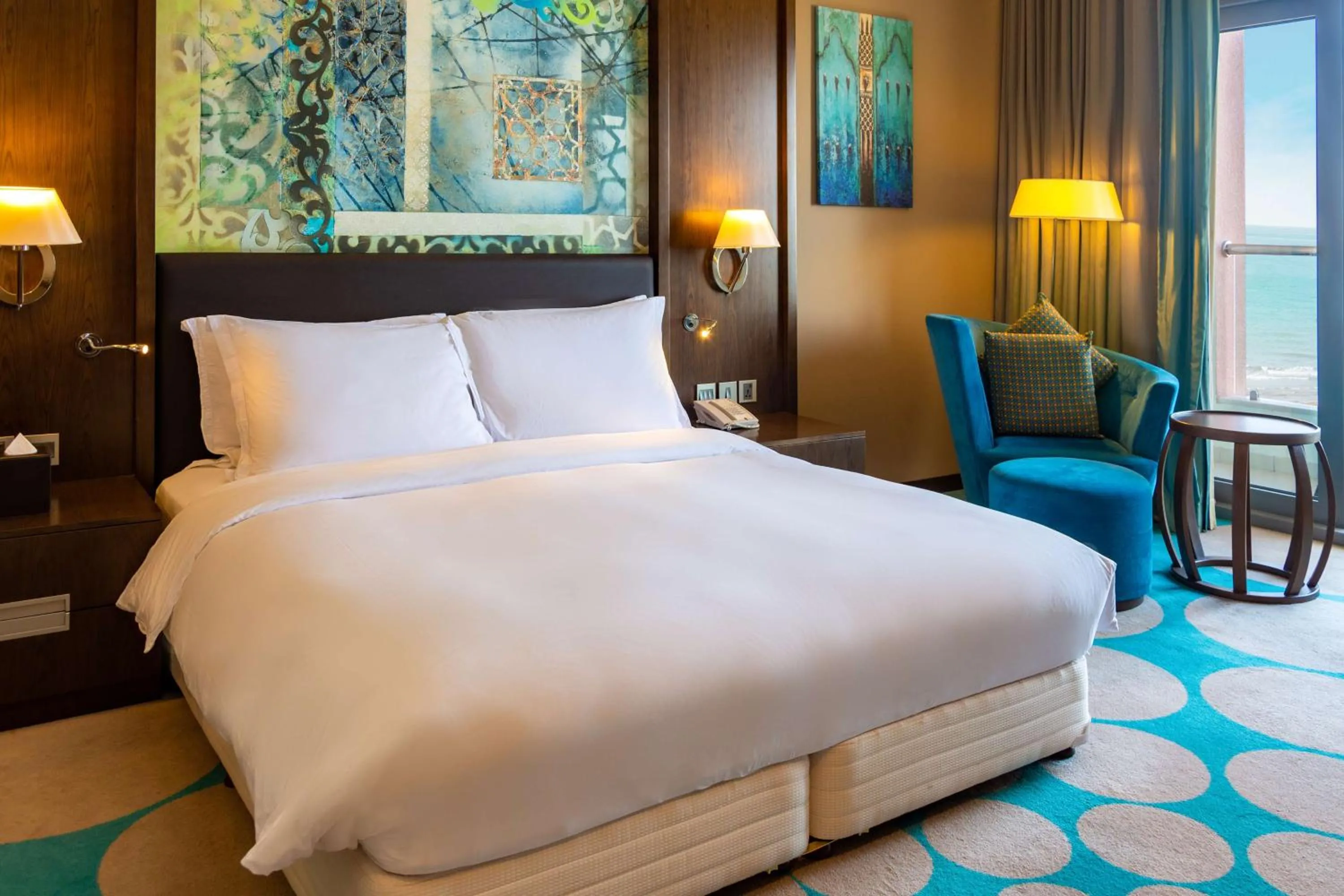 Photo of the whole room, Bed in Radisson Blu Hotel & Resort, Sohar